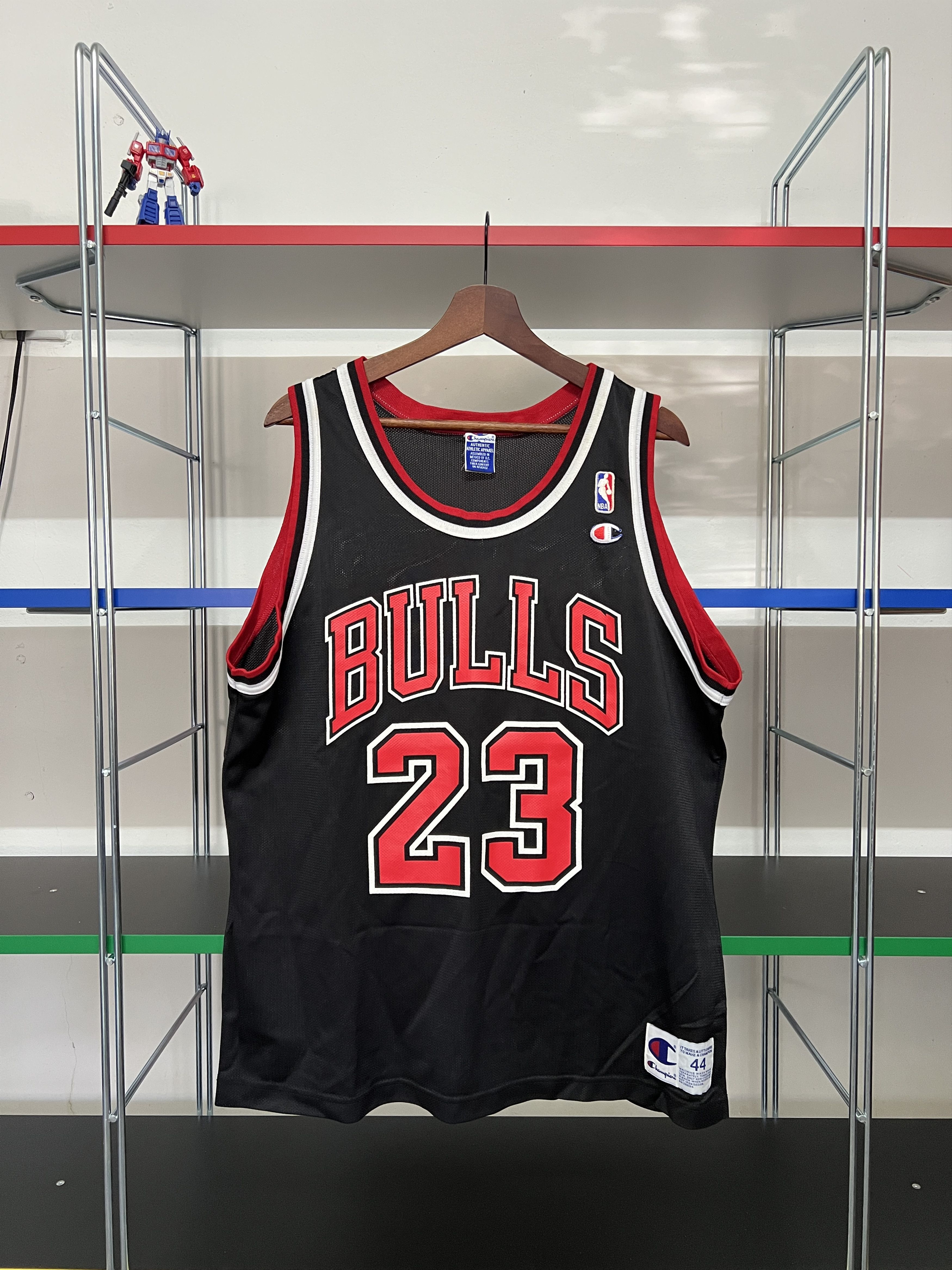 Champion Vintage Michael Jordan Chicago Bulls Jersey Champion 90s NBA Size US L / EU 52-54 / 3 - 1 Thumbnail