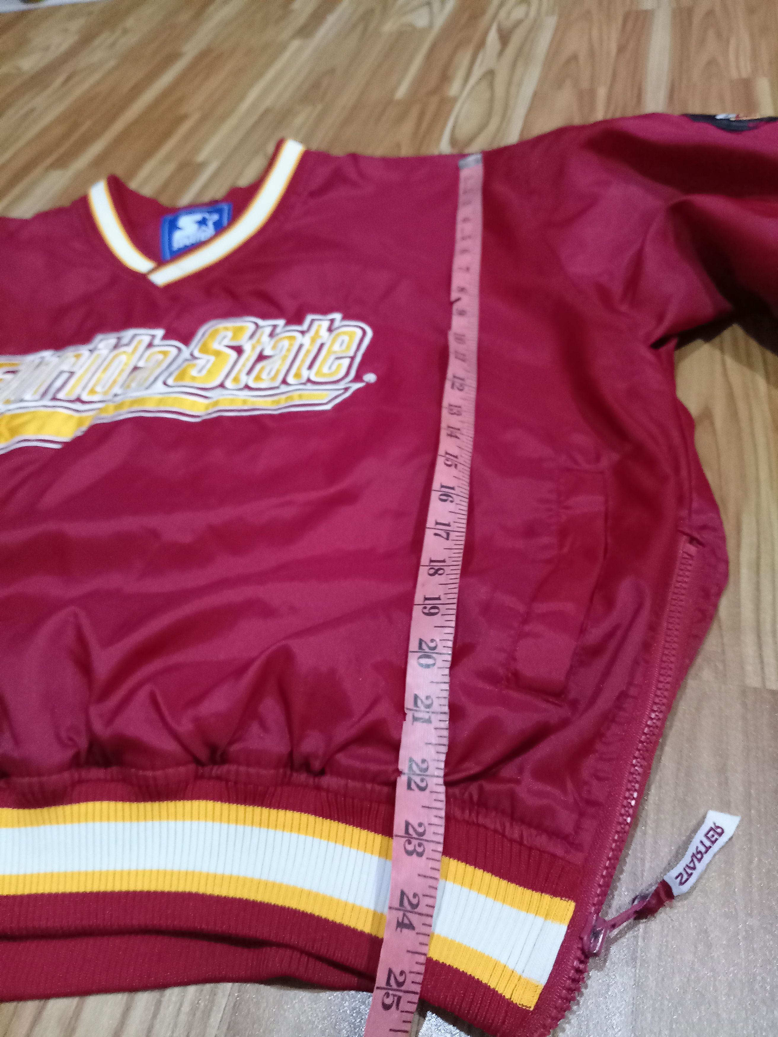 Starter × Vintage Vintage starter Nylon Pullover Florida State Seminoles Size US L / EU 52-54 / 3 - 10 Thumbnail