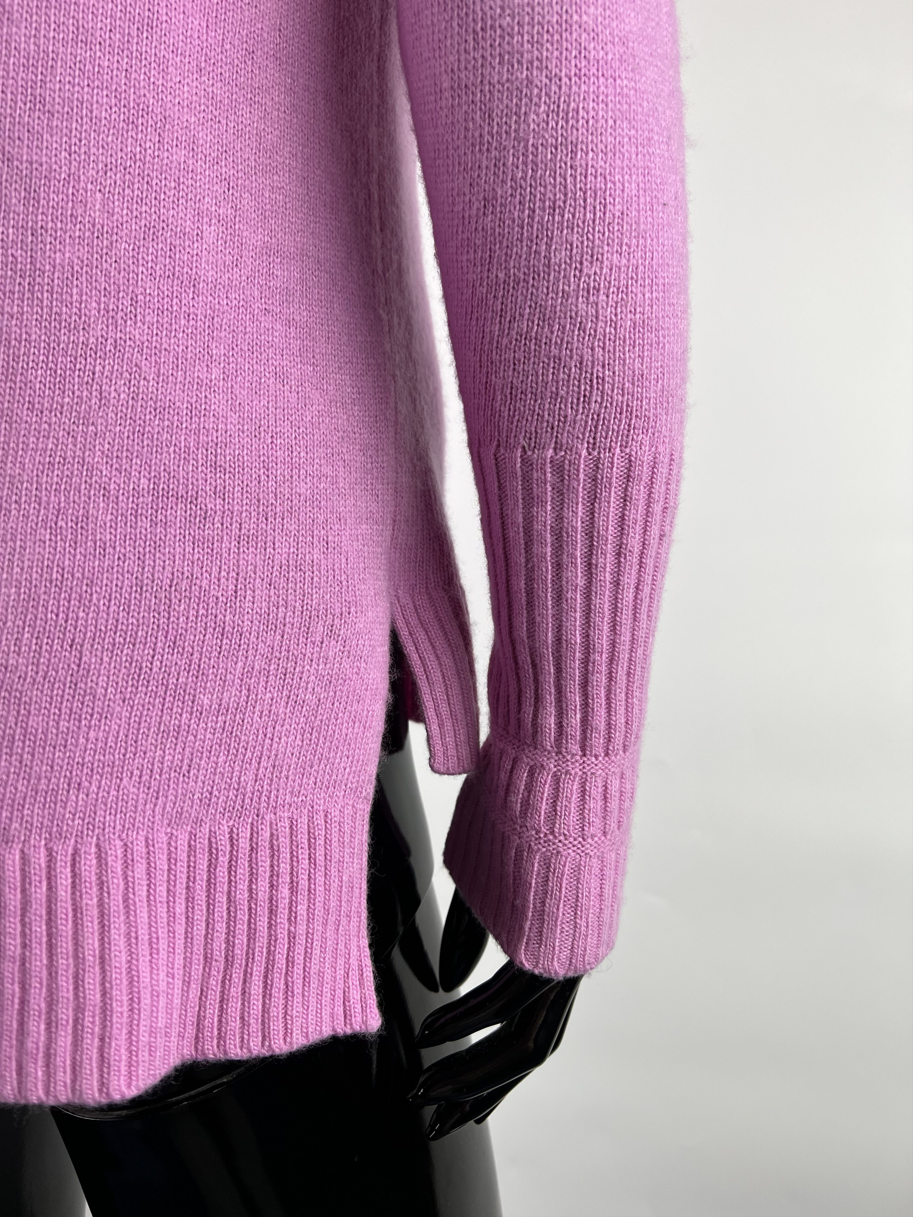 J.Crew J.Crew Women's Pink Wool Turtleneck Sweater Size XS Size XS / US 0-2 / IT 36-38 - 4 Thumbnail