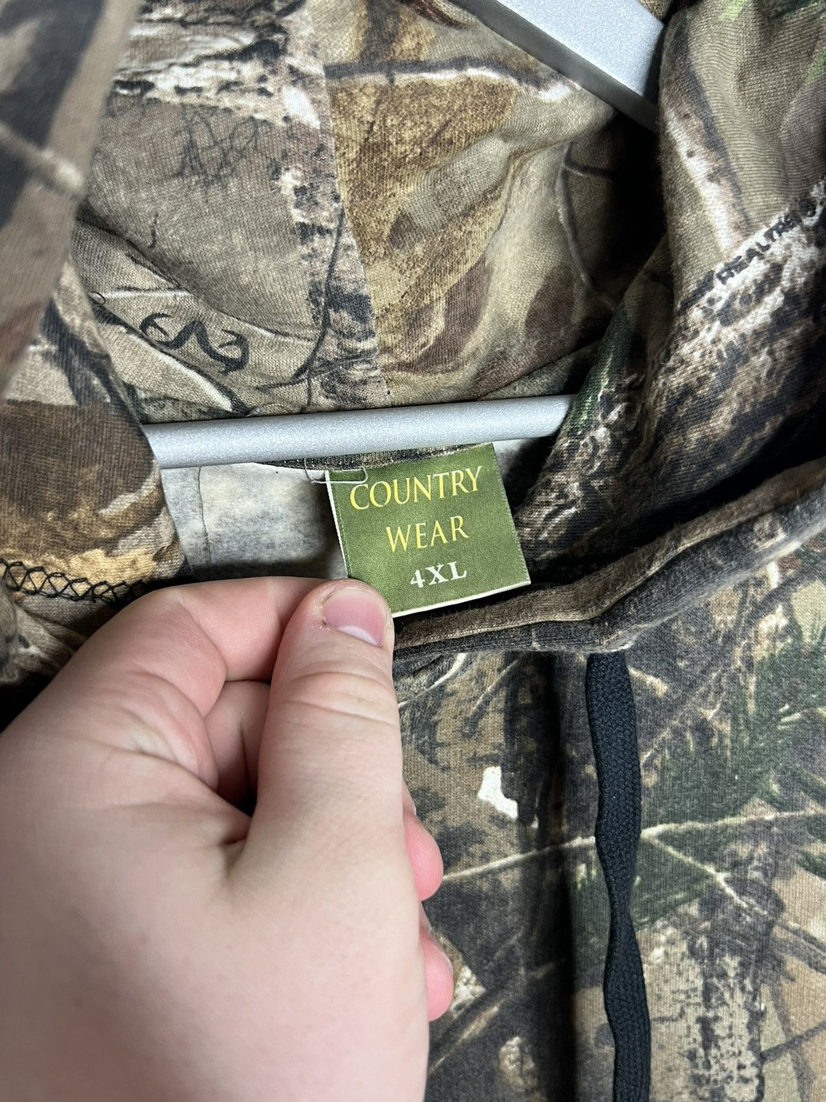 Other 🔥 Vintage Realtree Full Zip Camo Hoodie Y2K Hype Rare 🔥 Size US XXL / EU 58 / 5 - 9 Thumbnail