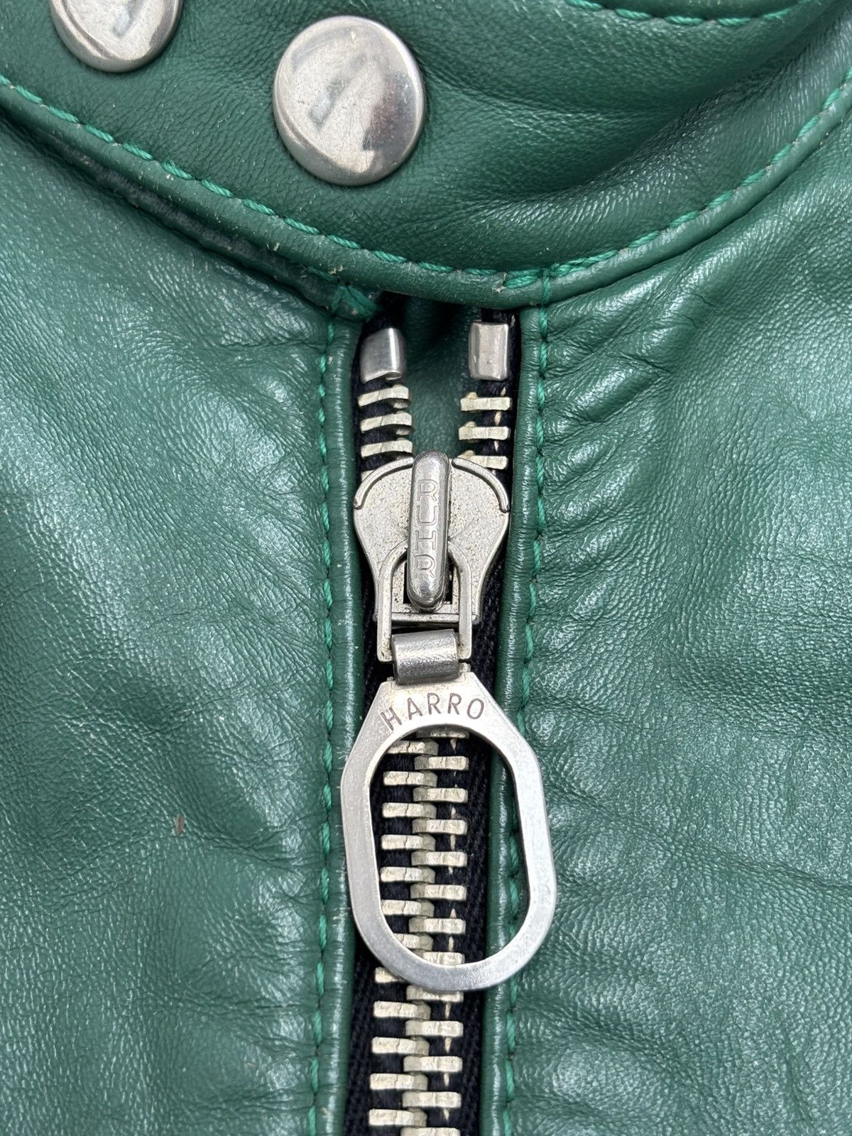 Hedi Slimane 1980s HARRO Crop Biker Jacket Size US S / EU 44-46 / 1 - 5 Thumbnail