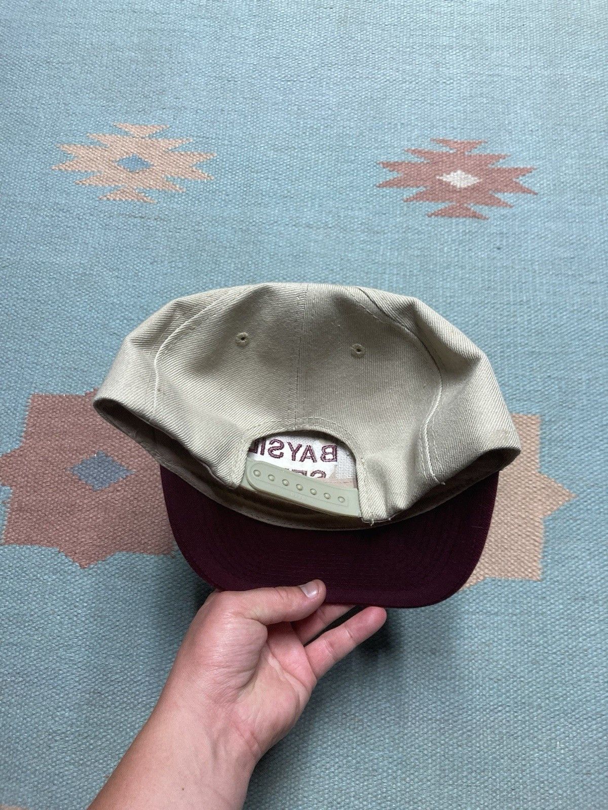 Vintage Vintage SnapBack hat bayside seeds corn farm feed Michigan Size ONE SIZE - 4 Thumbnail