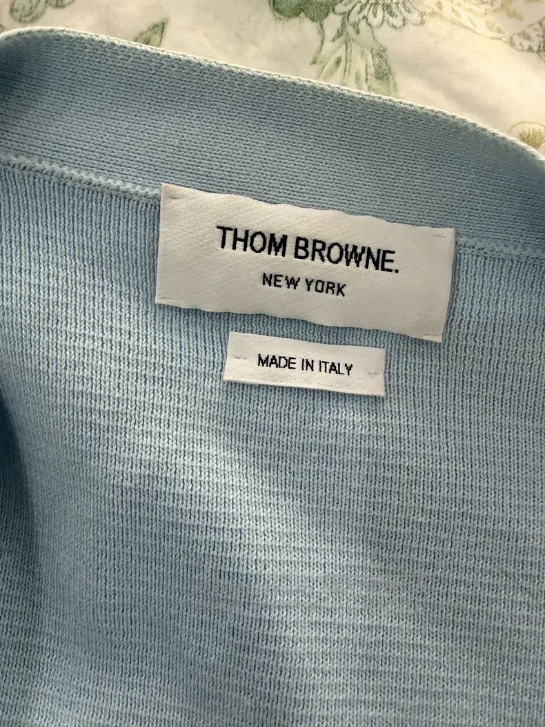 Thom Browne Thom Browne Blue knitted cardigan Size US L / EU 52-54 / 3 - 2 Thumbnail