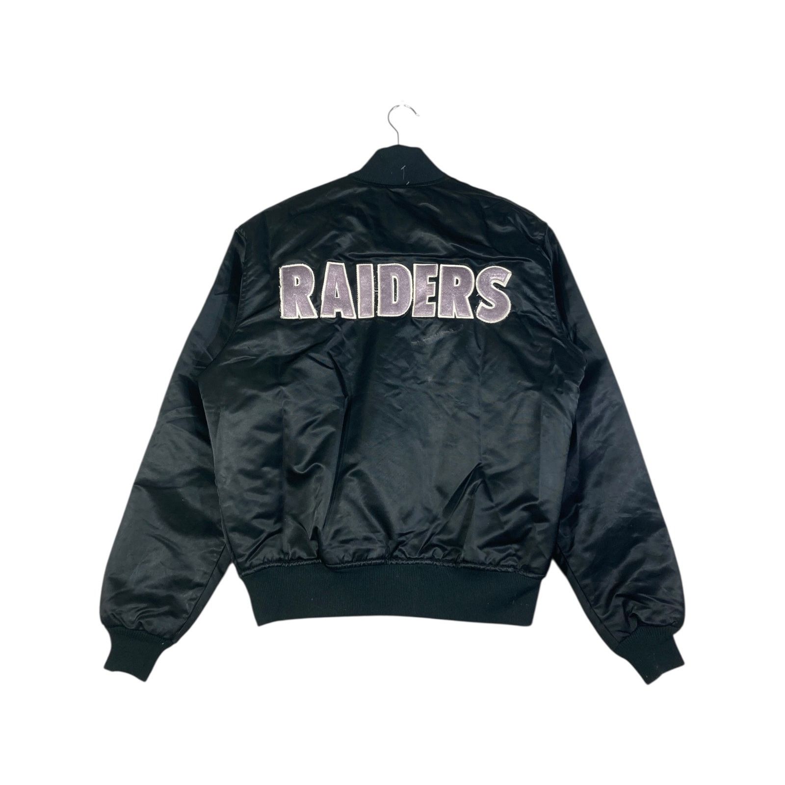 Starter Vintage Starter Embroidered Oakland Raiders Bomber Jacket M Size US M / EU 48-50 / 2 - 5 Thumbnail