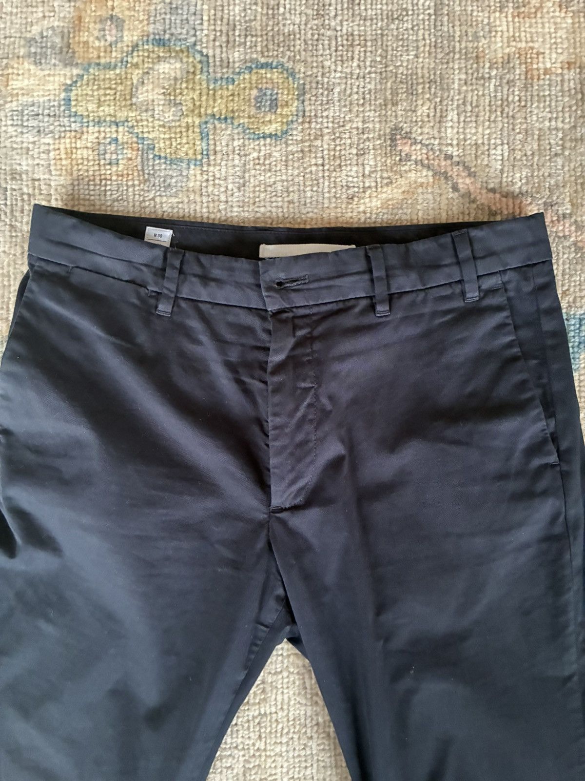 Norse Projects Norse Projects Aros Slim Pants (Dark Navy) Size US 30 / EU 46 - 2 Thumbnail