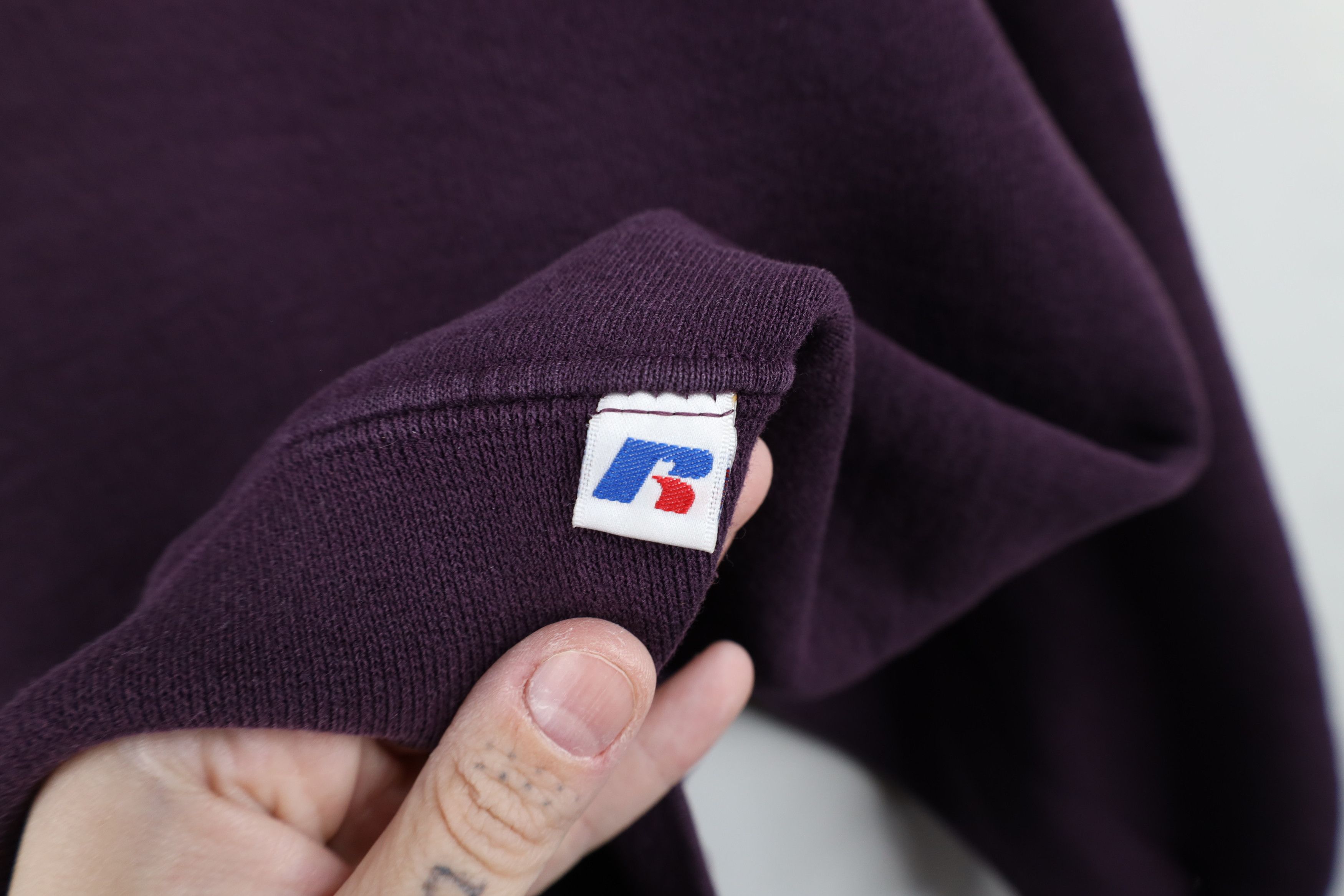 Russell Athletic Vintage 90s Russell Athletic Crewneck Sweatshirt Purple Size US L / EU 52-54 / 3 - 4 Thumbnail