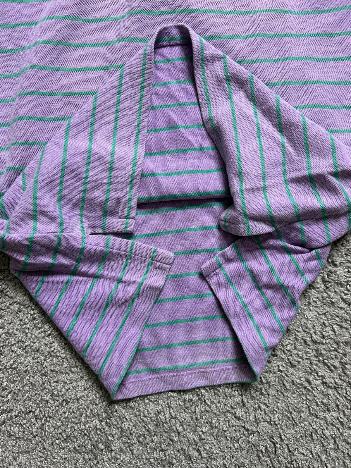 Polo Ralph Lauren Vintage 80s Polo Ralph Lauren Striped Lilac Size US L / EU 52-54 / 3 - 5 Thumbnail