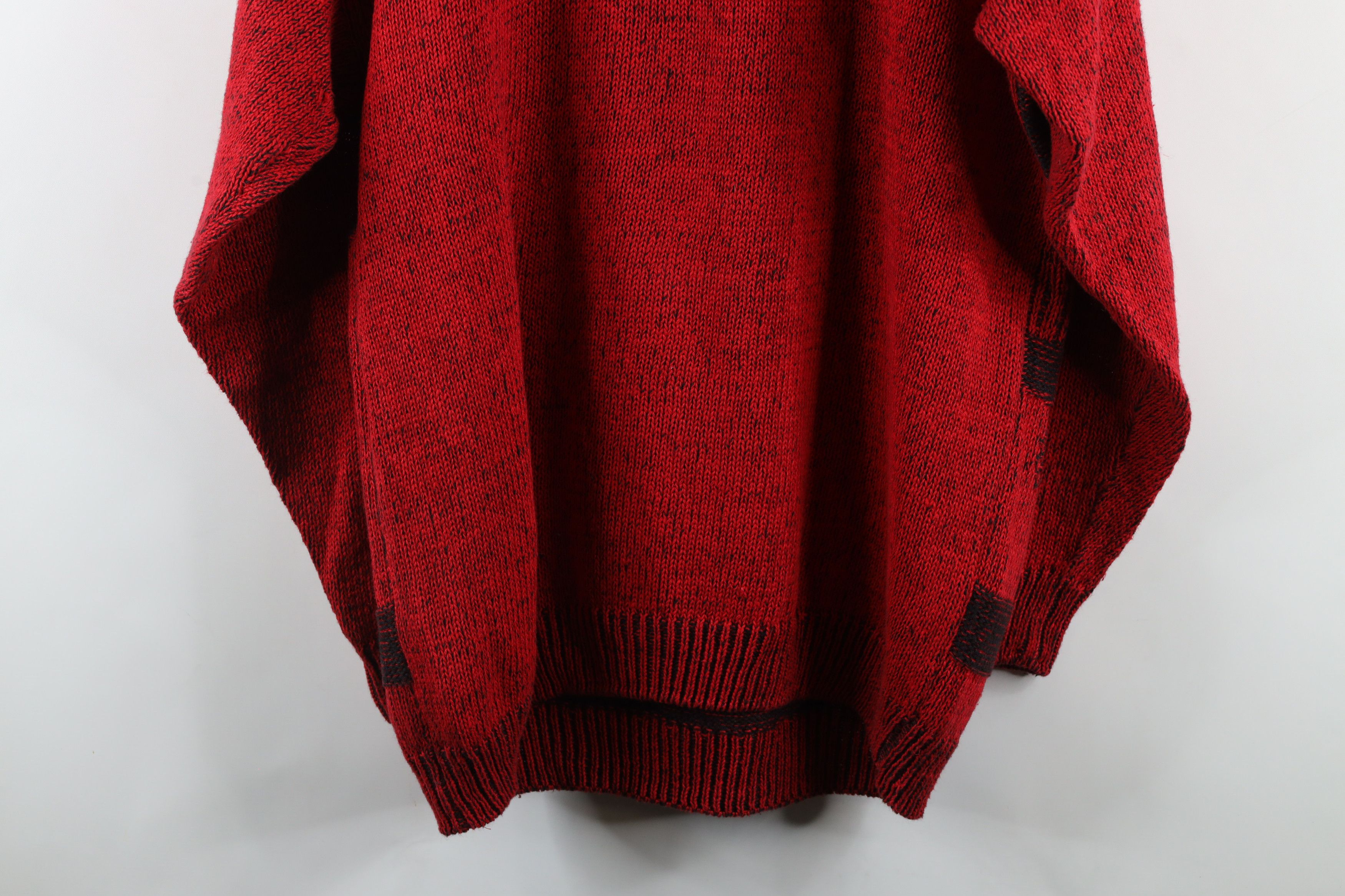 Vintage Vintage 90s Streetwear Polar Bear Knit Crewneck Sweater Size US XXL / EU 58 / 5 - 8 Thumbnail