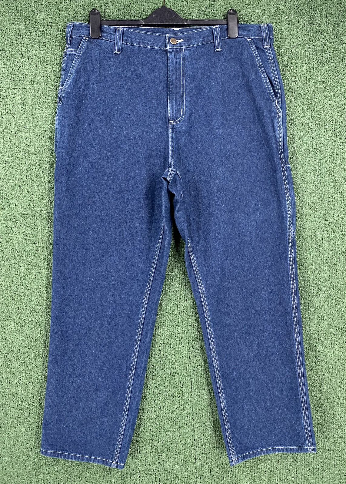 Carhartt Vintage 90’s Carhartt Workwear Dungaree Fit Mens Jeans 39x30 Size US 39 - 5 Thumbnail