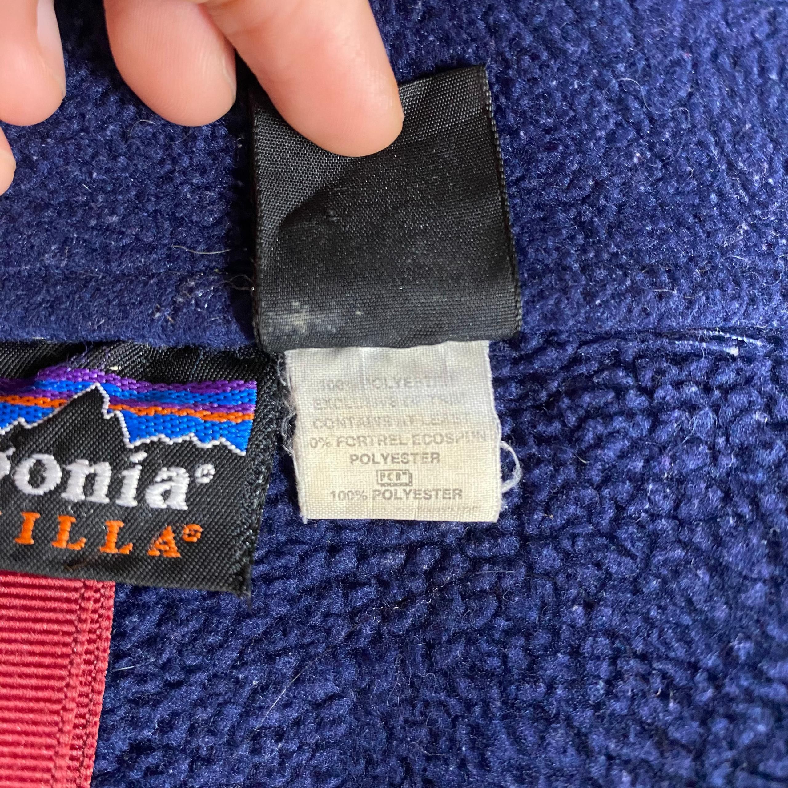 Patagonia Vintage Patagonia Half Zipper Fleece Jacket Size US L / EU 52-54 / 3 - 9 Thumbnail