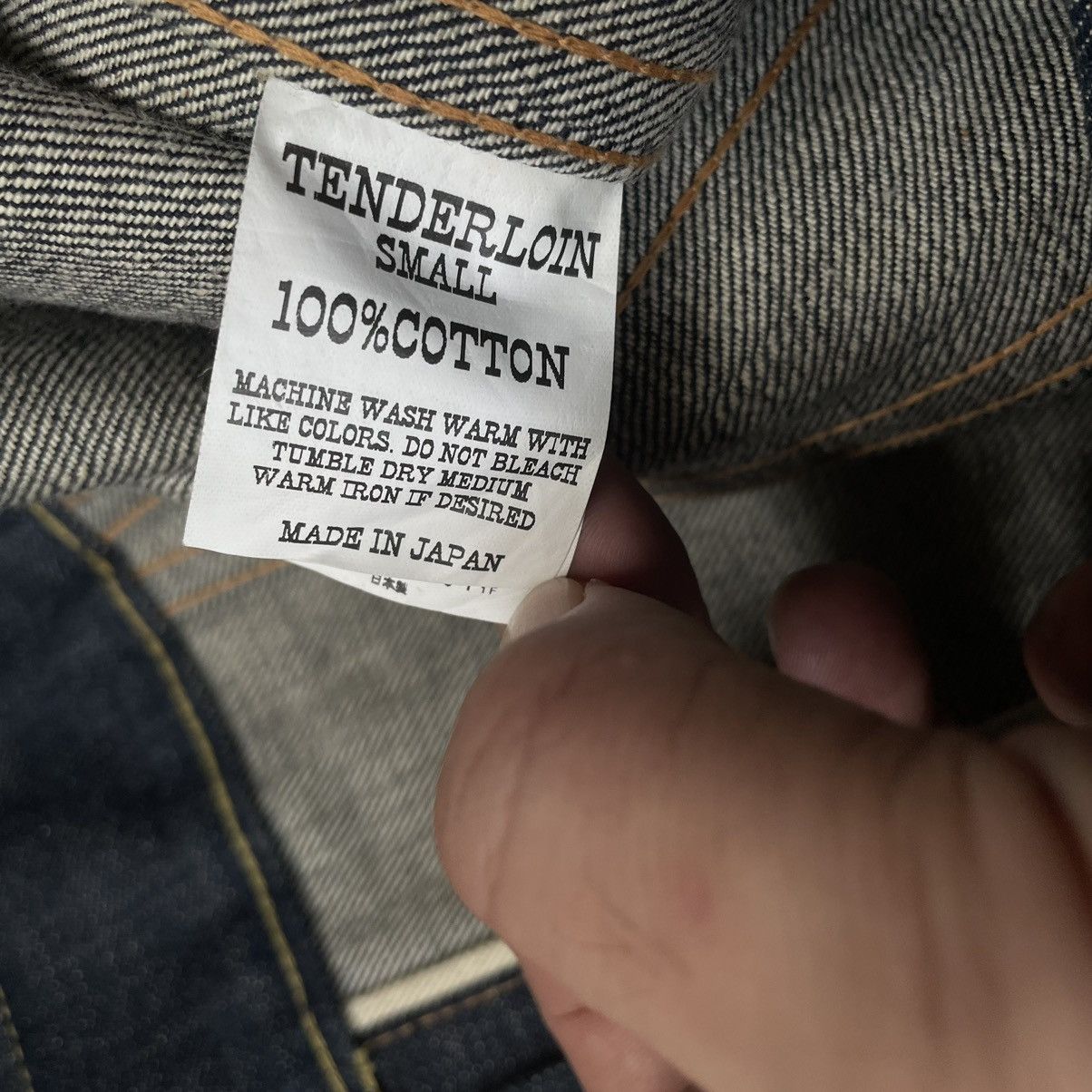 ↓↓TENDERLOIN DENIM BASEBALL COAT S タグ未使用 2025年最新】TENDERLOIN メンズ Gジャン・デニムジャケットの