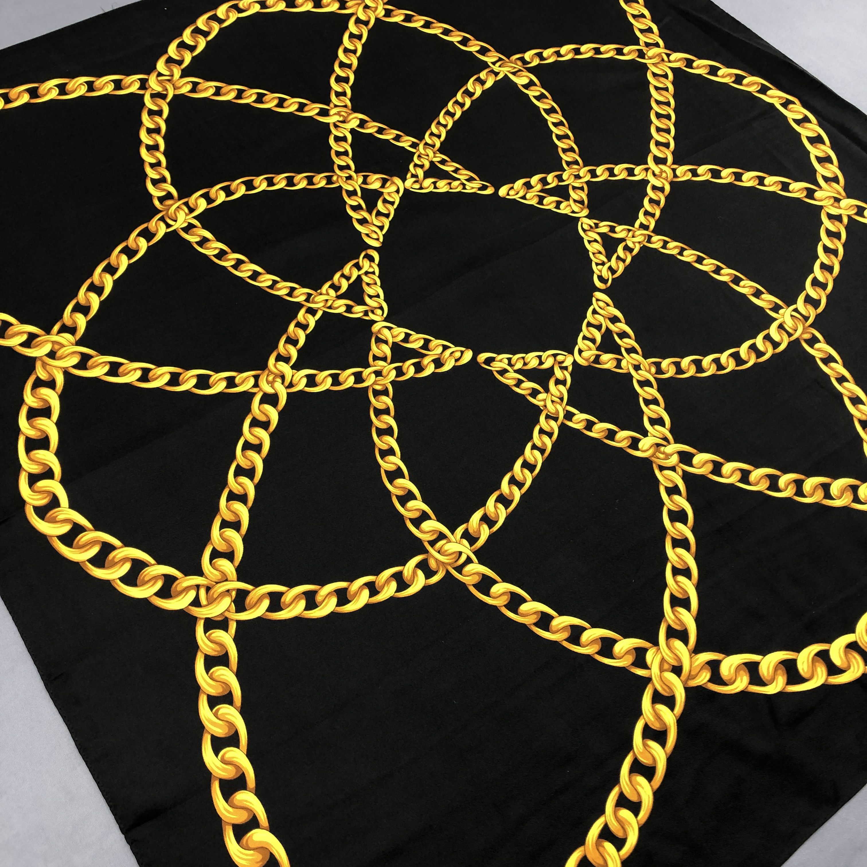 Other × Vintage Vintage Bracelet Motif SILK Scarf Twill Stole Wraps Scarves Size ONE SIZE - 3 Thumbnail