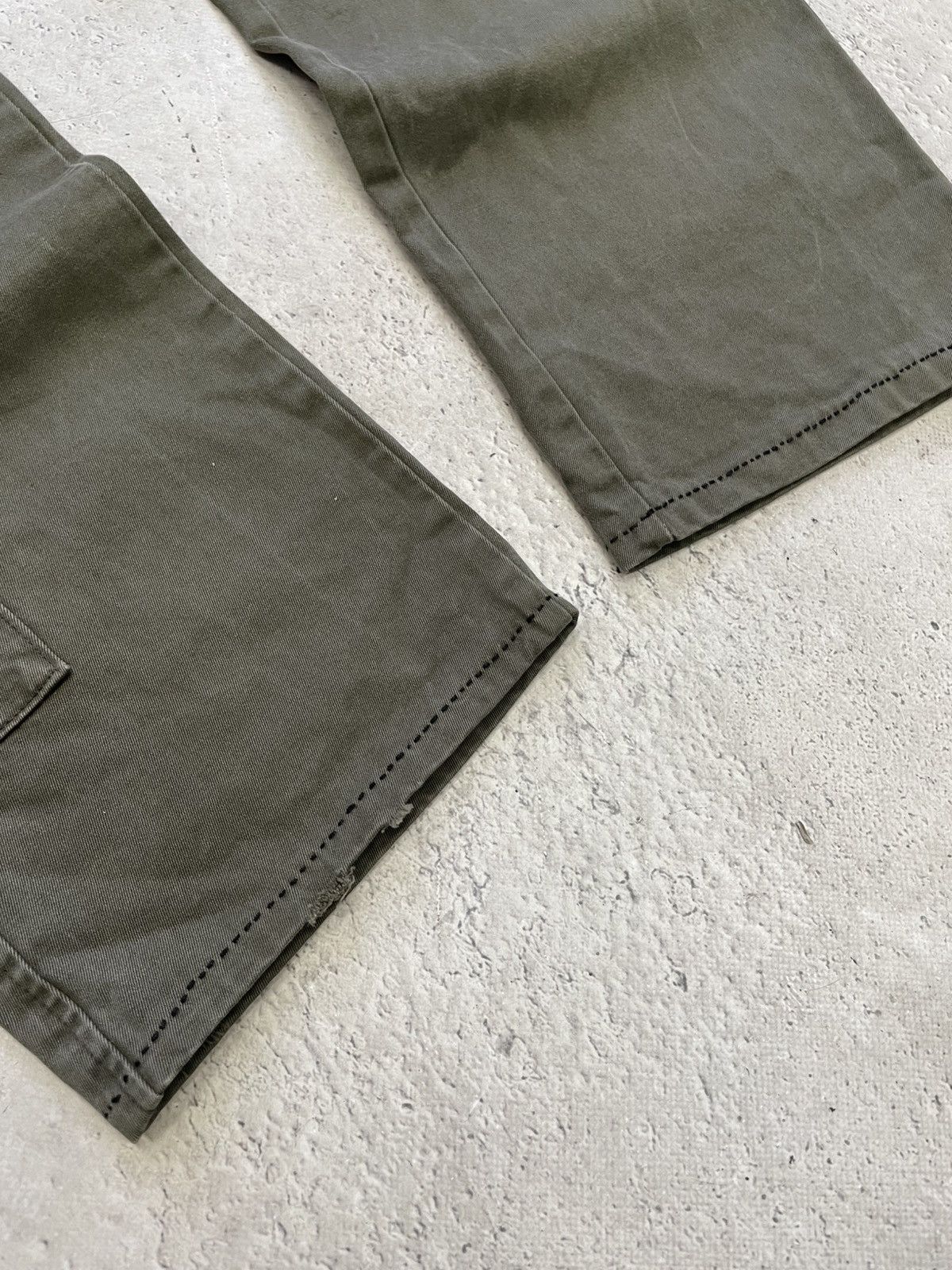 semanticdesign Rare woashed distressed camo pants if siz was nine y2k Size US 33 - 5 Thumbnail