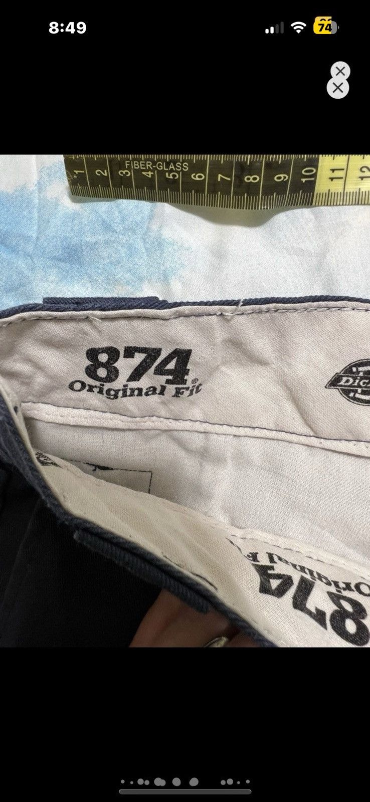 Dickies ***FINAL DROP***RARE 00s DICKIES 874 REWORK FLAT FRONT 26 Size US 26 / EU 42 - 9 Thumbnail
