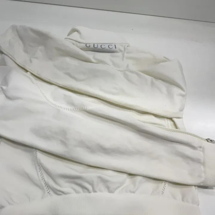 Gucci Gucci Logo Zip Crop Jacket for Women-2507 Size M / US 6-8 / IT 42-44 - 6 Thumbnail