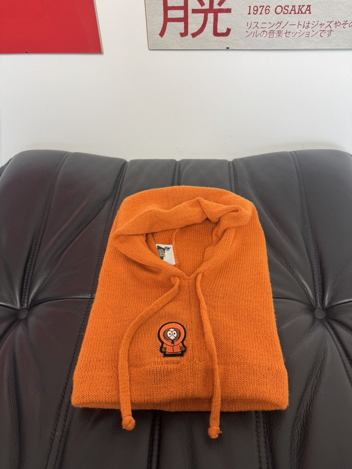 Vintage 90s South Park Balaclava Hat Kenny Orange Comedy USA