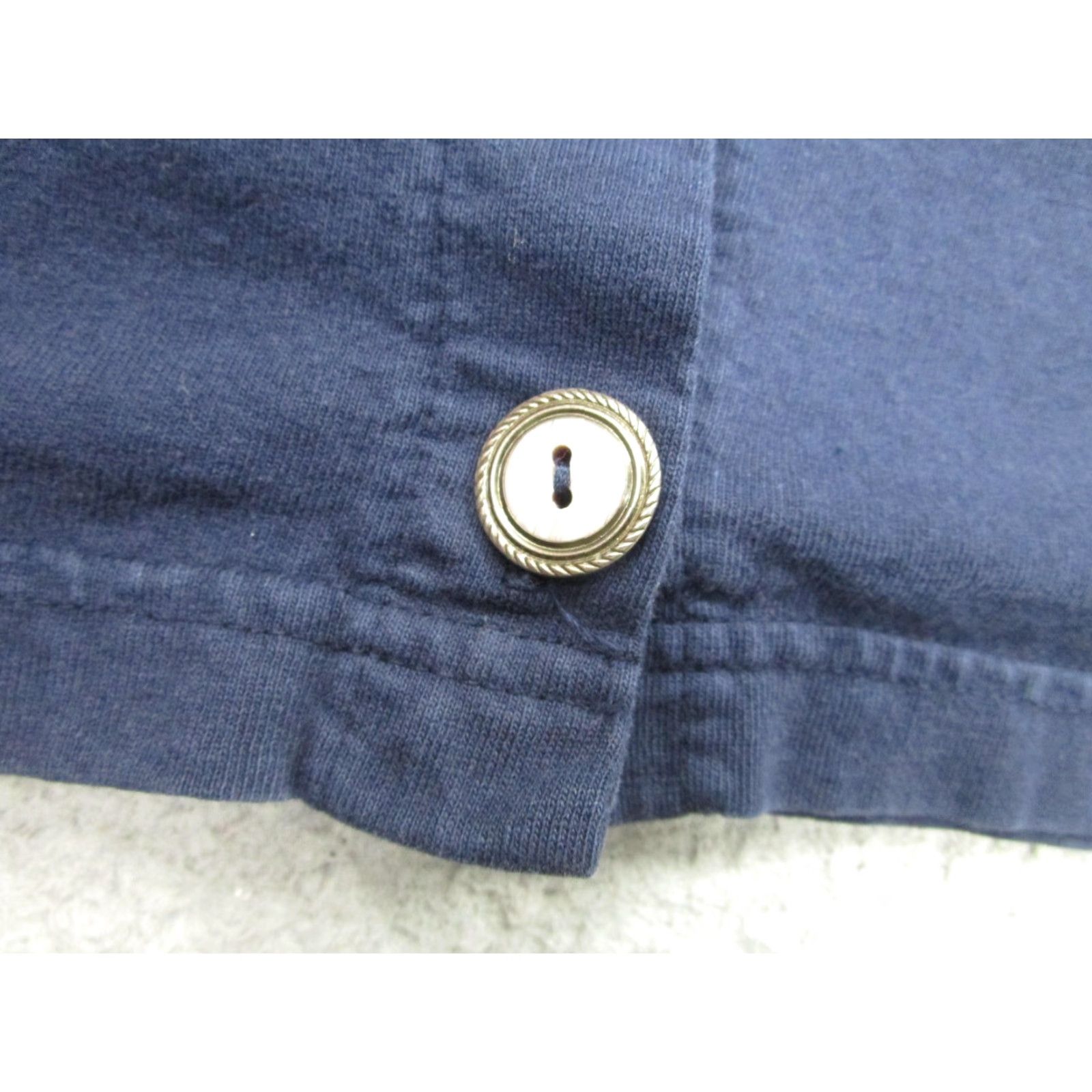 Vintage VINTAGE Xcit Shirt Womens Large Navy Blue Button-Up Long Sleeve Made USA Casual Cotton Women’s Large Navy Button Front Size L / US 10 / IT 46 - 4 Thumbnail