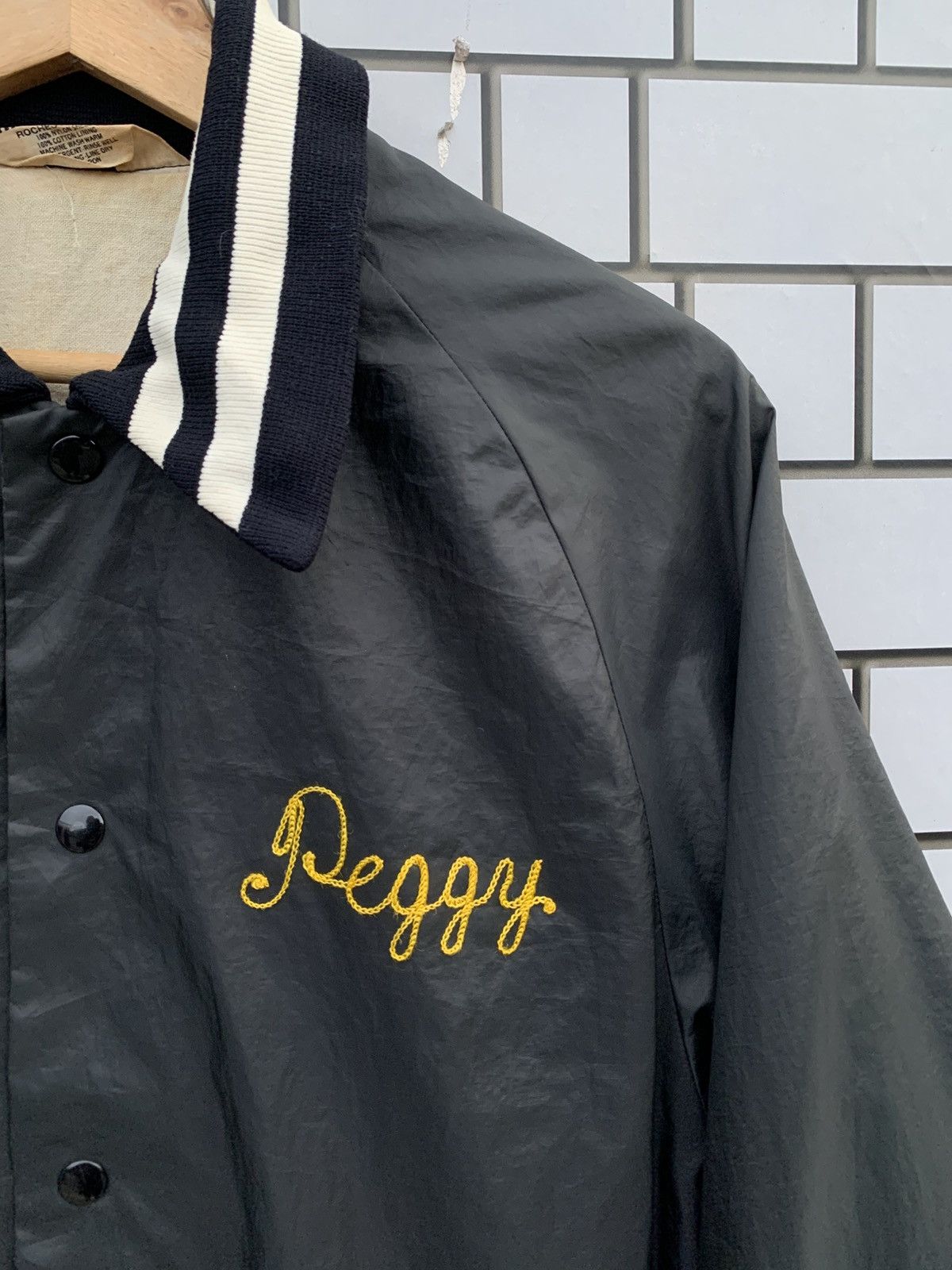 Vintage Vintage 80s Peggy Bon Alleson Athletic Work Bomber Jacket Size US M / EU 48-50 / 2 - 6 Thumbnail