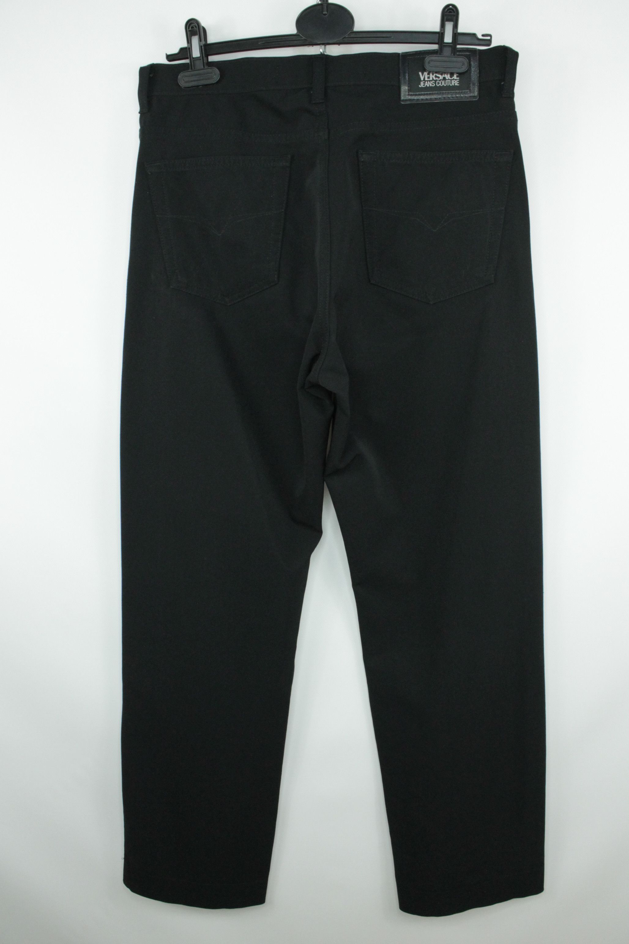Versace Versace Jeans Couture Black Stretch Nylon Trousers Pants Size US 32 / EU 48 - 6 Thumbnail
