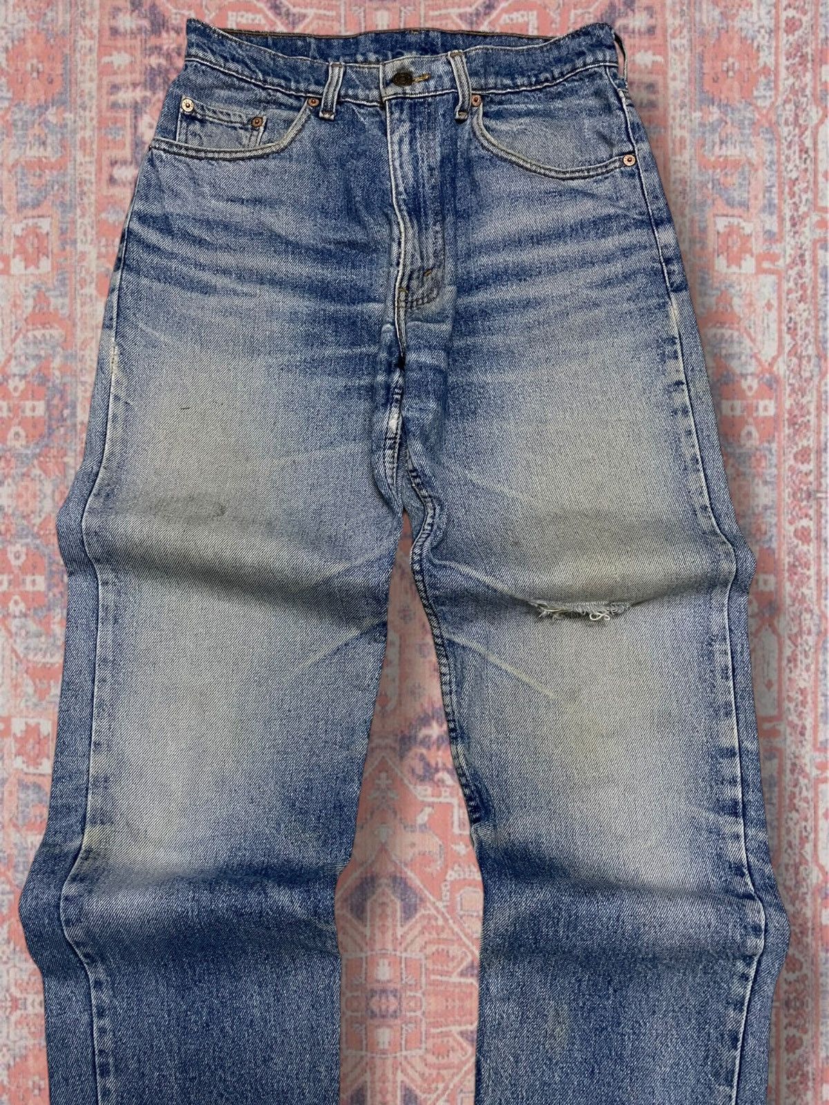 Levi's Vintage Clothing Vintage 1990s Rare Designer Levis 616 Mudwash Distressed Size US 29 - 4 Thumbnail