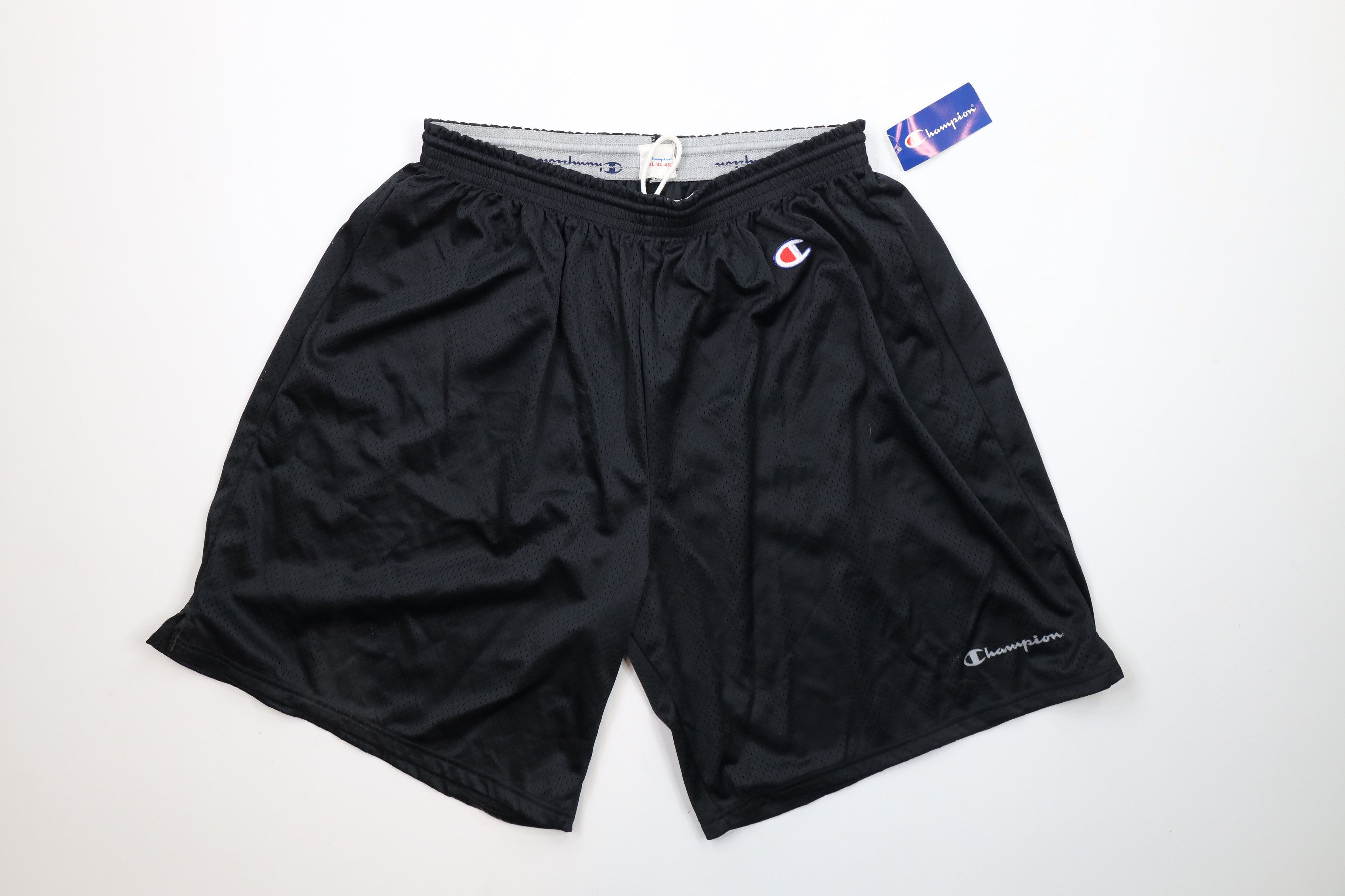Champion × Vintage Deadstock Vintage 90s Champion Out Above Knee Mesh Shorts Size US 38 / EU 54 - 1 Thumbnail
