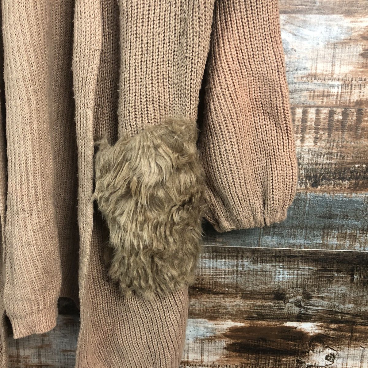 Japanese Brand Earth Music & Econology Brown Cardigan Knitwear #A2272 Size XL / US 12-14 / IT 48-50 - 8 Thumbnail