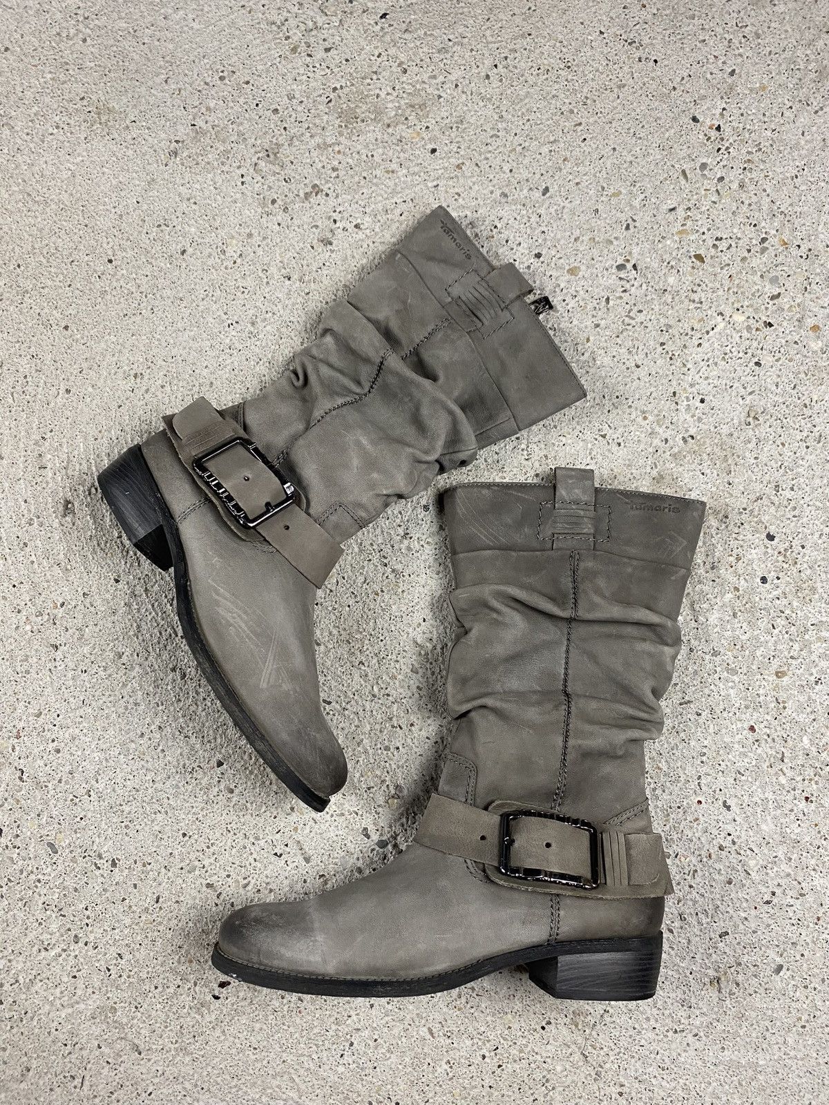 As98 vintage boots grey japan