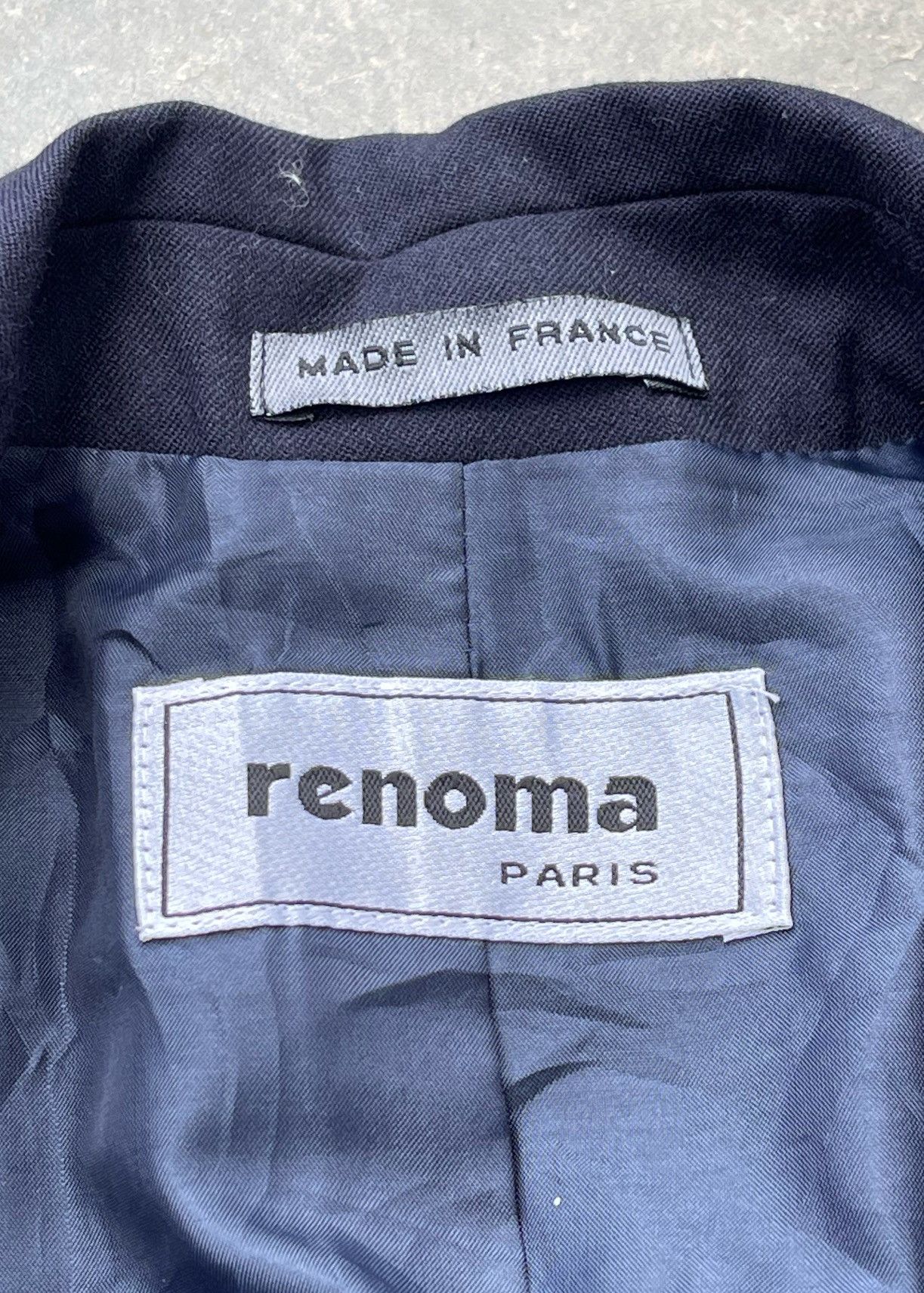 Designer × Renoma Renoma Paris Double Breasted Gold Button Blazer Size US S / EU 44-46 / 1 - 9 Thumbnail