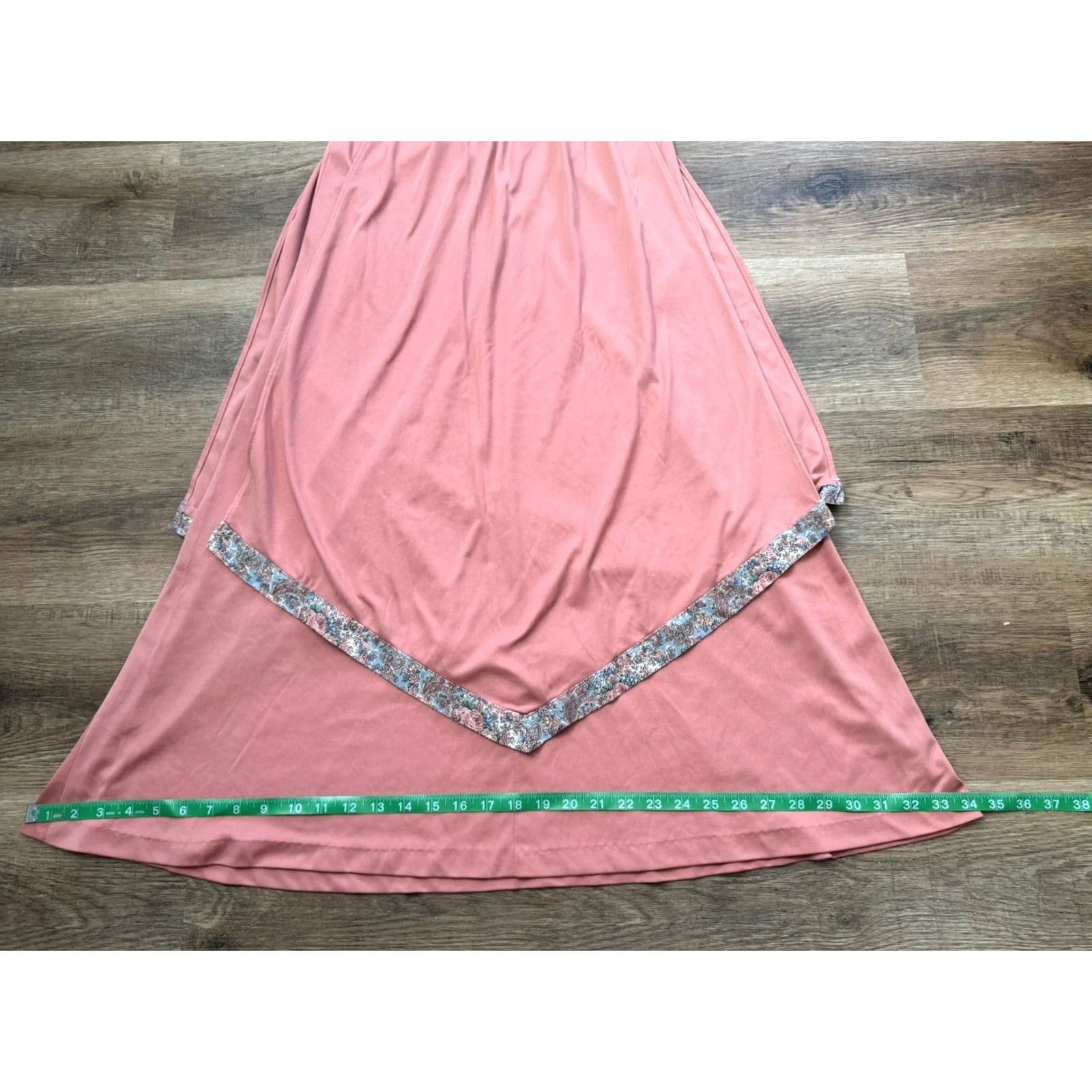 Vintage VINTAGE Young Edwardian Maxi Dress Bohemian 70s Arpeja Pink Size 5 Womens GUC Size S / US 4 / IT 40 - 5 Thumbnail
