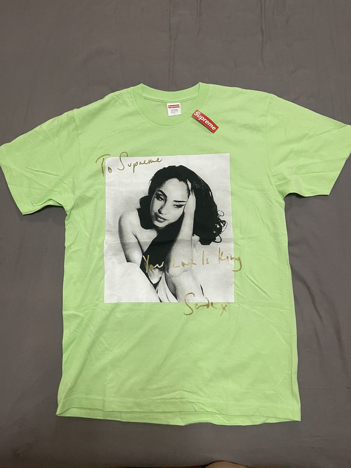 Supreme sade tee Green dswt
