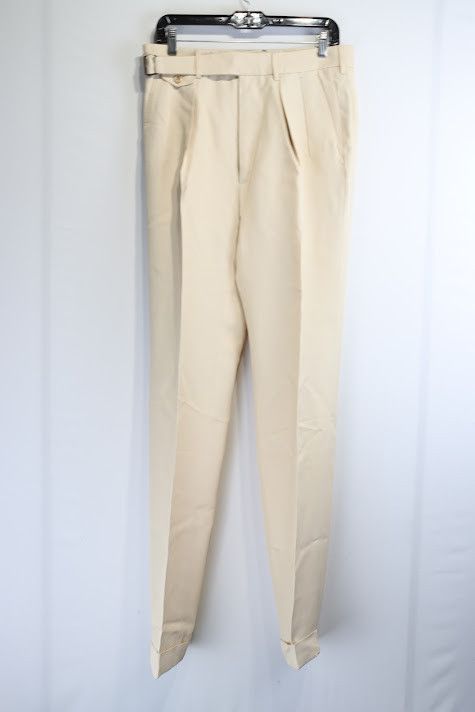 Tom Ford o1rshd1 Pants in Ivory Size US 30 / EU 46 - 1 Thumbnail