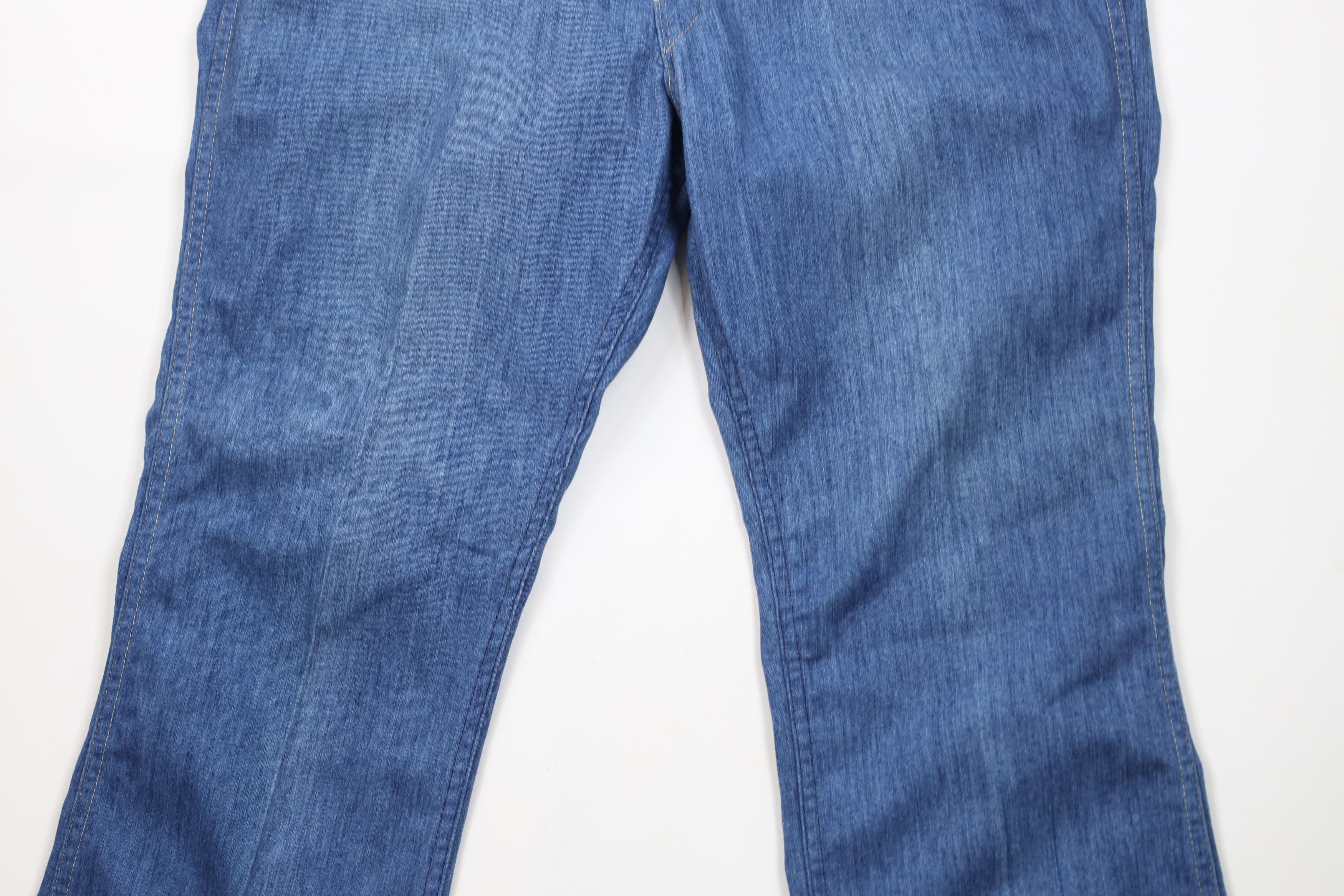 Vintage Vintage 70s Streetwear Wide Leg Bell Bottoms Denim Jeans USA Size US 38 / EU 54 - 3 Thumbnail