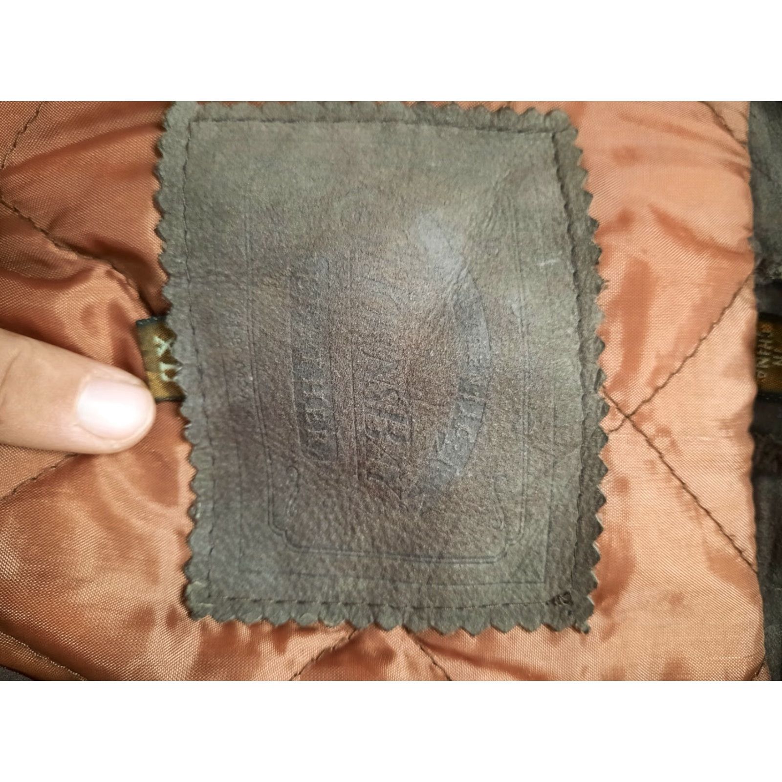 Vintage VINTAGE St. John's Bay Leather Bomber Jacket Men's XL Brown Suede Leather Coat Warmer Pockets 90s Overcoat Zip Size US XL / EU 56 / 4 - 6 Thumbnail