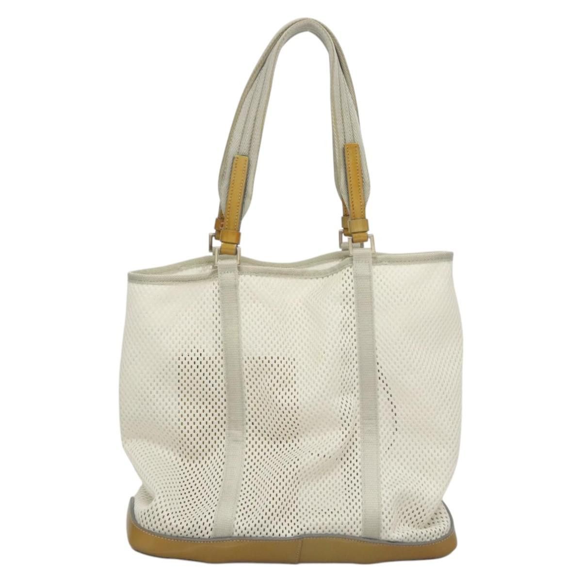 Prada PRADA Shoulder Bag Nylon White Silver Size ONE SIZE - 3 Thumbnail
