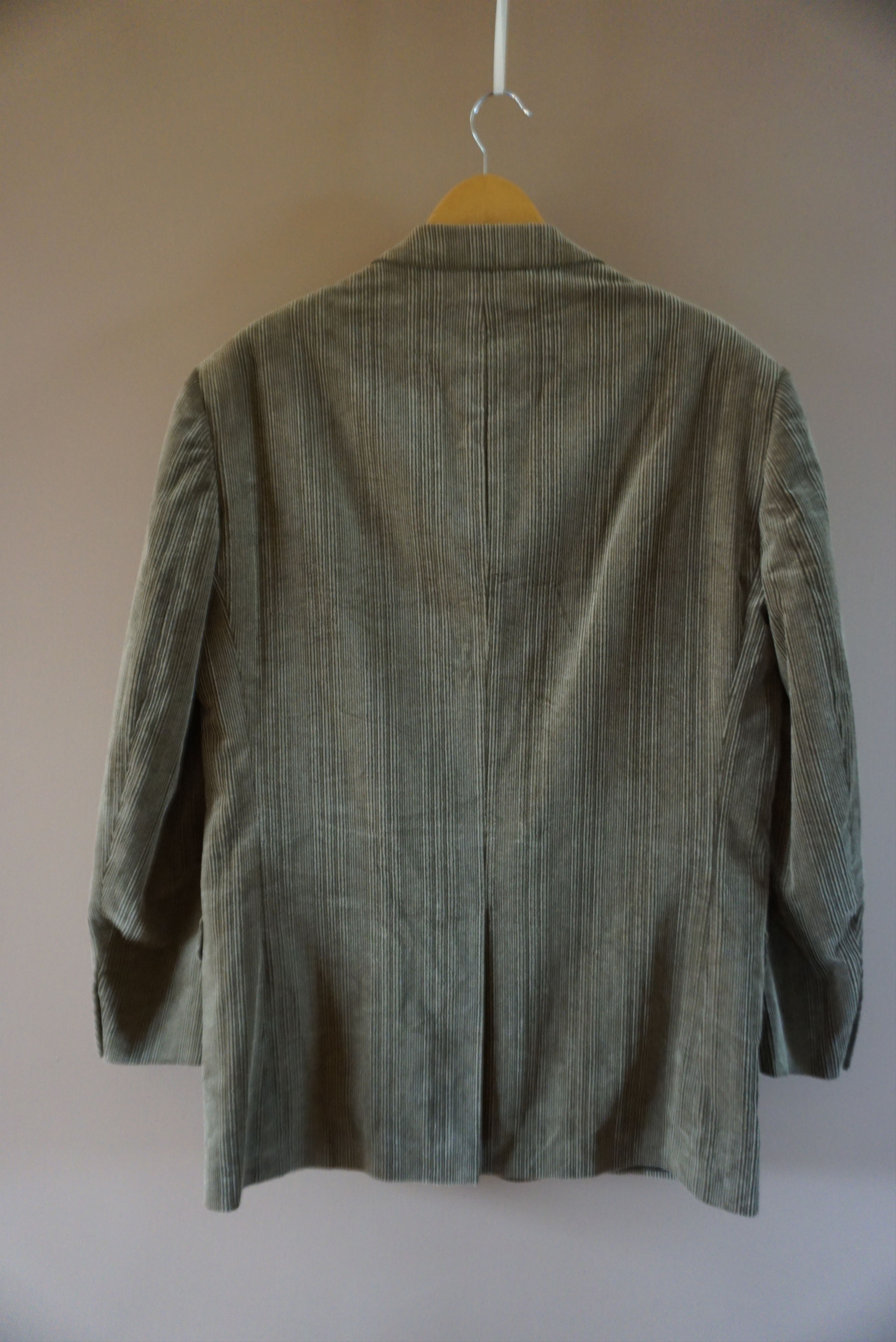 Vintage Rappson L casual jacket 50 UK 40 blazer corduroy cord suit Size 40R - 15 Thumbnail