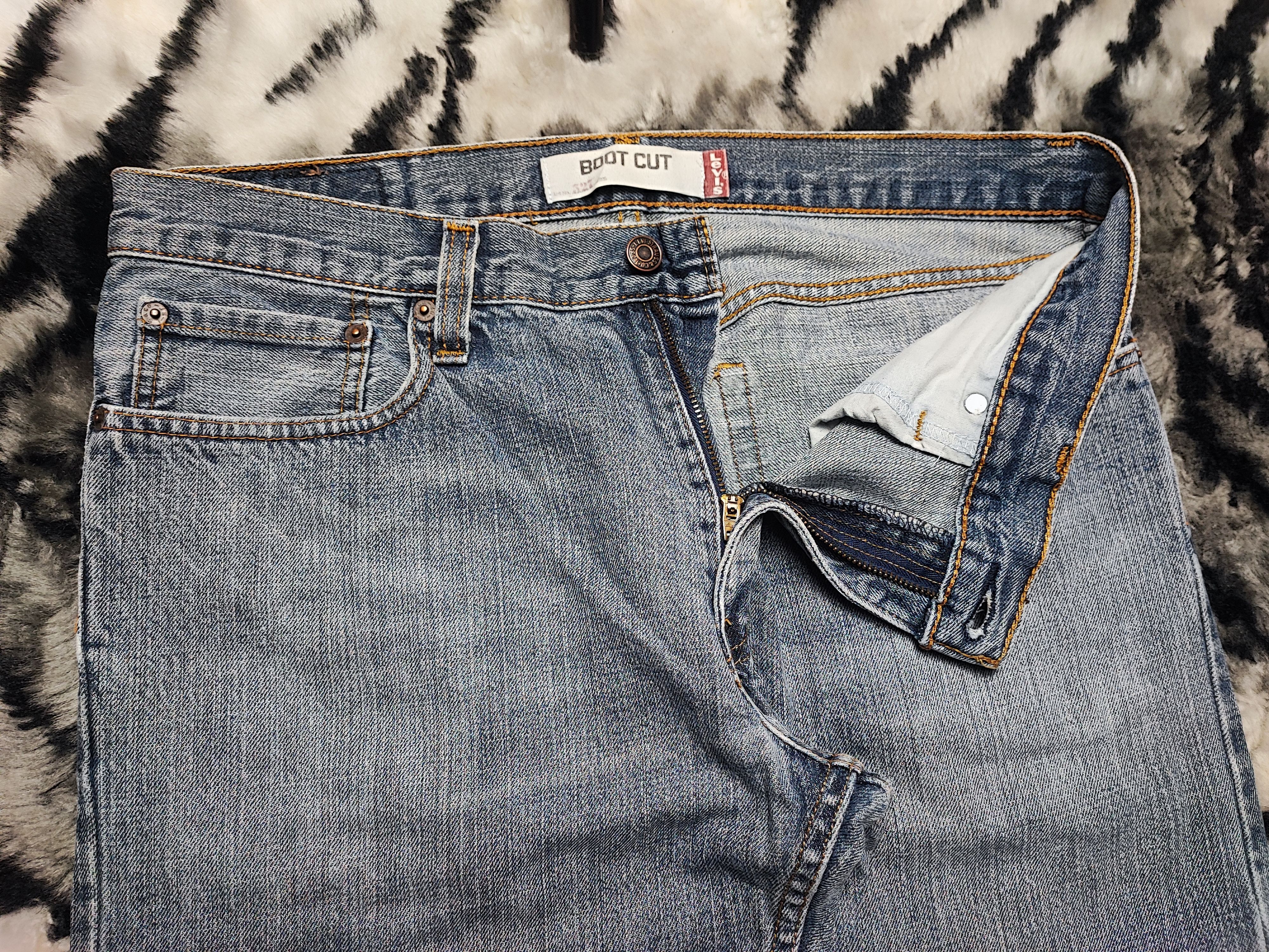 Levi's Levi's 527 Slim Bootcut Marbled Wash Y2K Skater Flare W34X31 Size US 34 / EU 50 - 6 Thumbnail