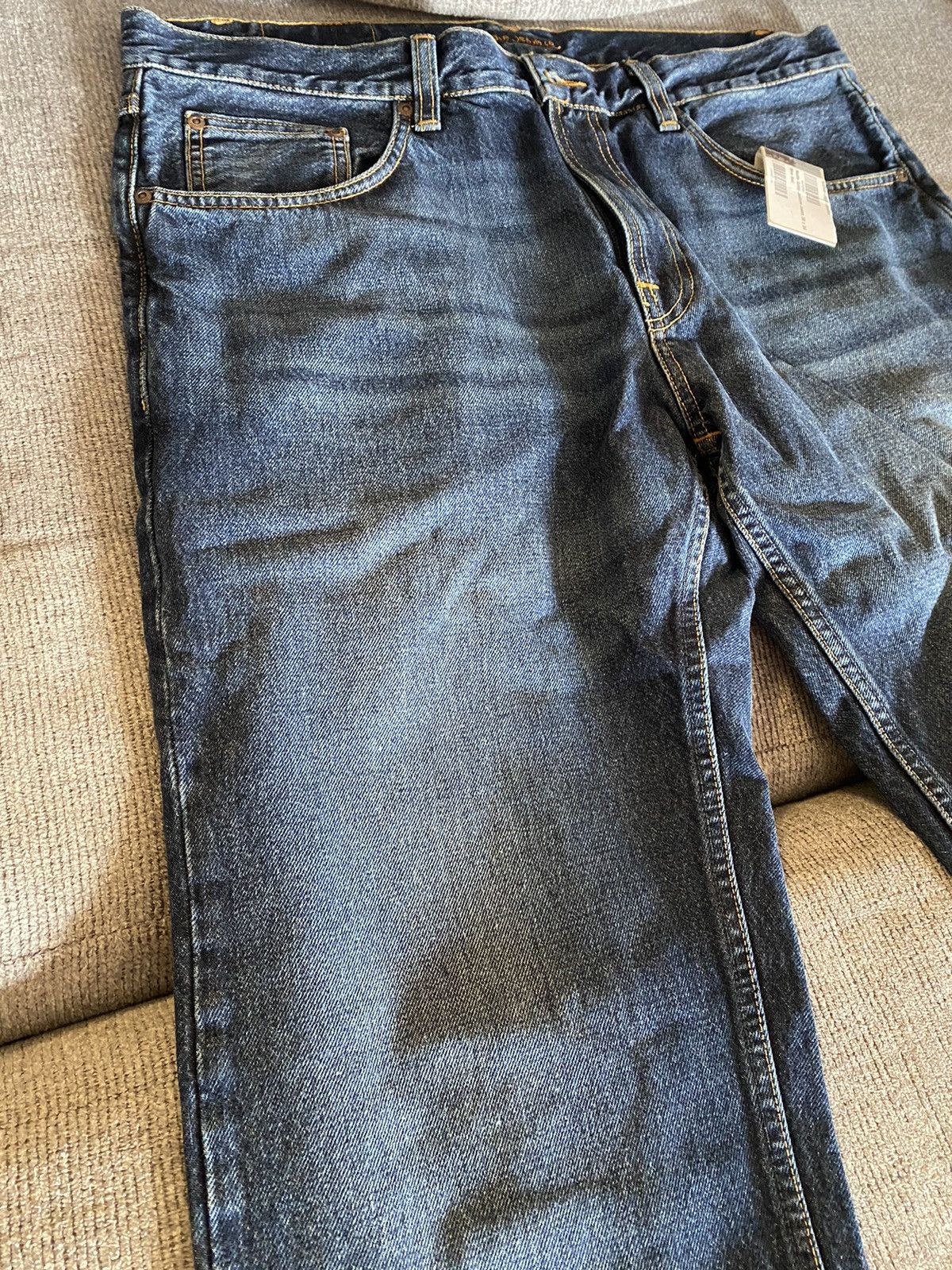 Nudie Jeans Nudie Jeans Gritty Jackson Blue Soil 36x34 NEW Size US 36 / EU 52 - 5 Thumbnail