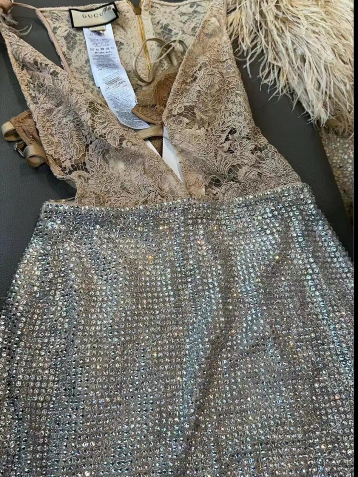 Gucci RARE Gucci Runway Dress NWT Size XS / US 0-2 / IT 36-38 - 7 Thumbnail