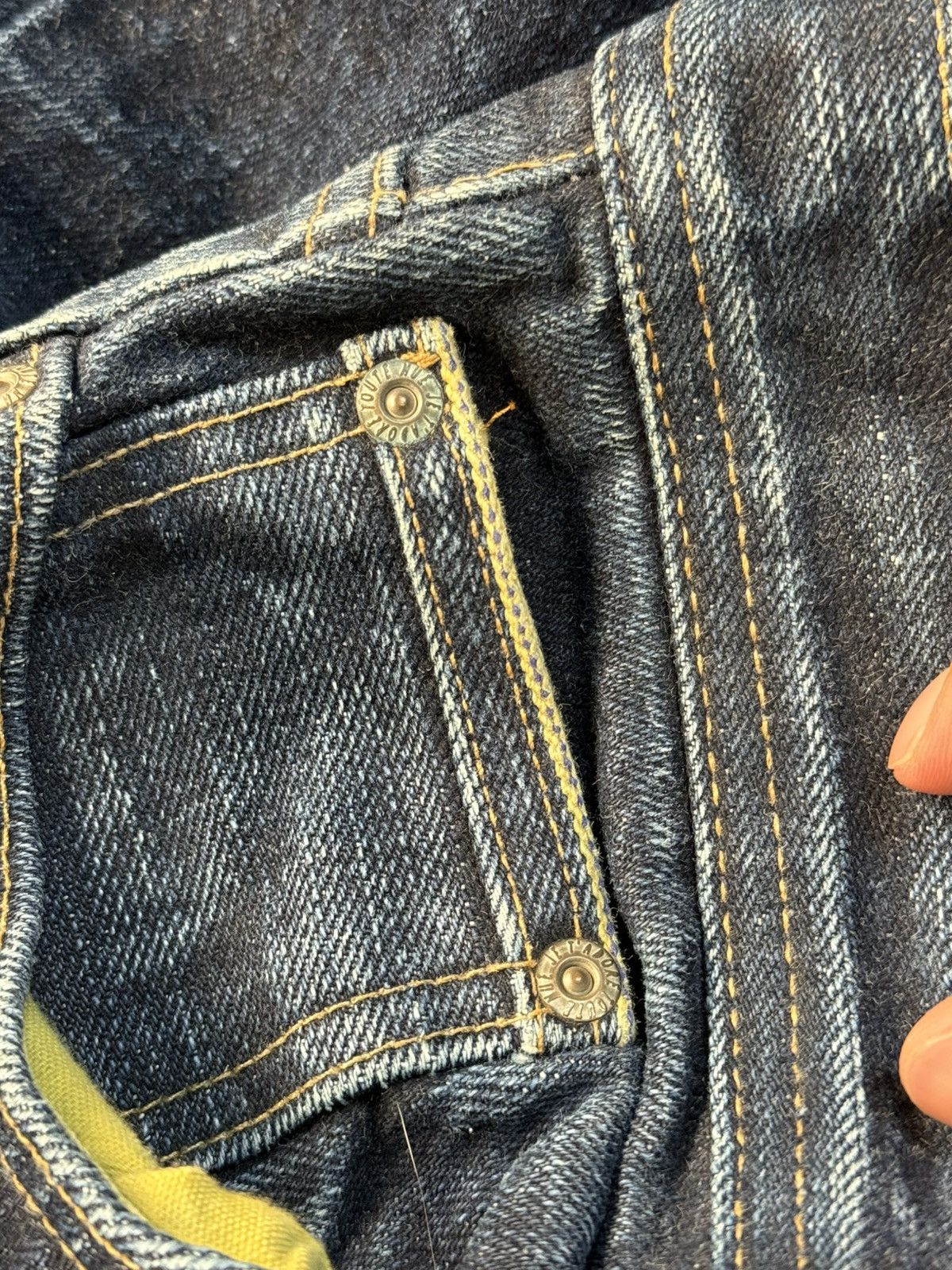 Naked & Famous Naked & Famous x Dragon Ball Z “Vegeta” Selvedge Denim Rare Size US 34 / EU 50 - 7 Thumbnail