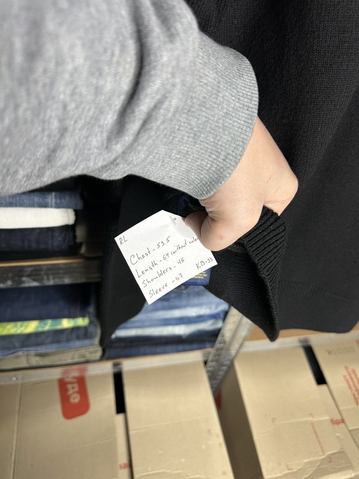 Polo Ralph Lauren Polo Ralph Lauren Merino Wool Half Zip Button Sweater Size L Size US L / EU 52-54 / 3 - 6 Thumbnail