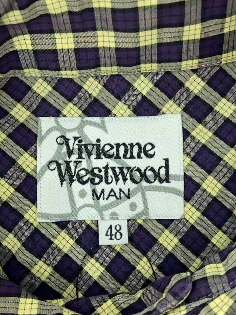 Vivienne Westwood Plaid Orb Button Shirt Size US M / EU 48-50 / 2 - 7 Thumbnail