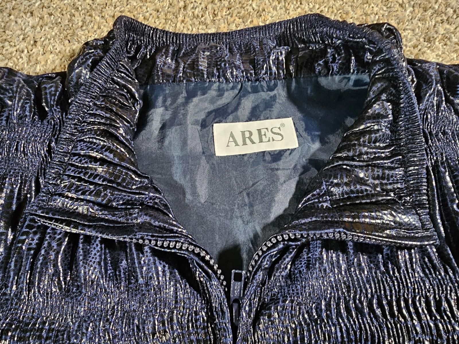 Fucking Awesome ARES fullzip ruffle jacket Black Blue SEE MEASUREMENTS Size M / US 6-8 / IT 42-44 - 2 Thumbnail