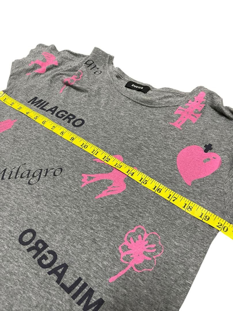 Zucca Zucca Milagros Print T-Shirt Size M / US 6-8 / IT 42-44 - 4 Thumbnail