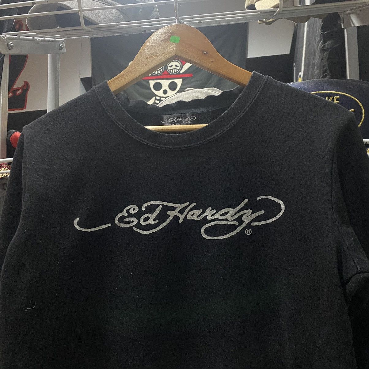 Ed Hardy Ed Hardy " Peace Project " Skull Tattoo Sweatshirts Size US S / EU 44-46 / 1 - 6 Thumbnail