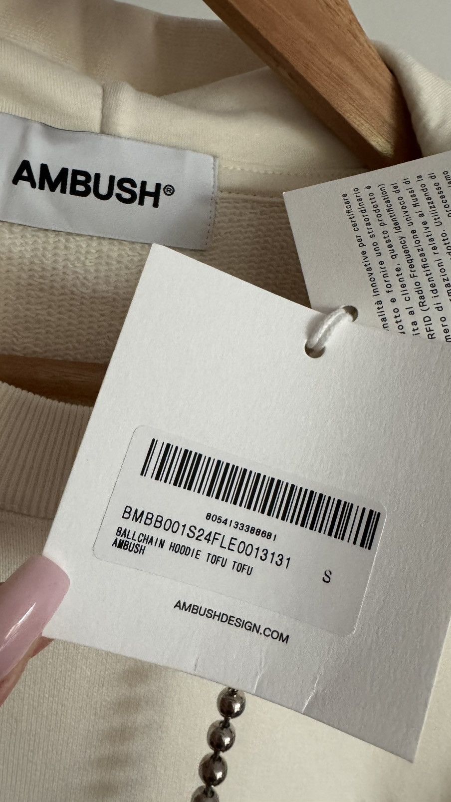 Ambush Design Ambush hoodie new with tag S M L Size US S / EU 44-46 / 1 - 8 Thumbnail
