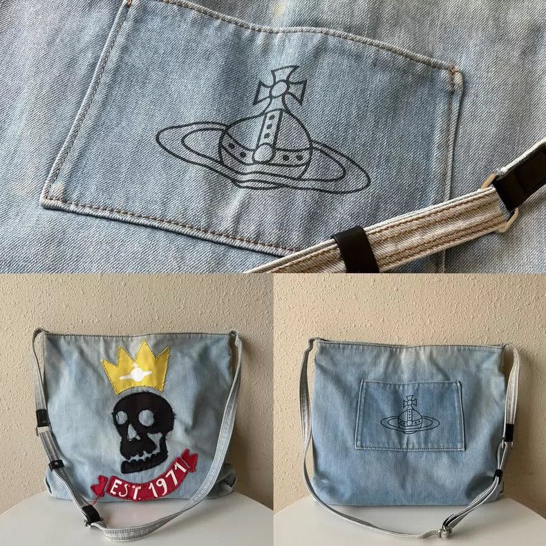 Vivienne Westwood Vivienne Westwood Saturn Skeleton cowboy crossbody bag Size ONE SIZE - 1 Thumbnail