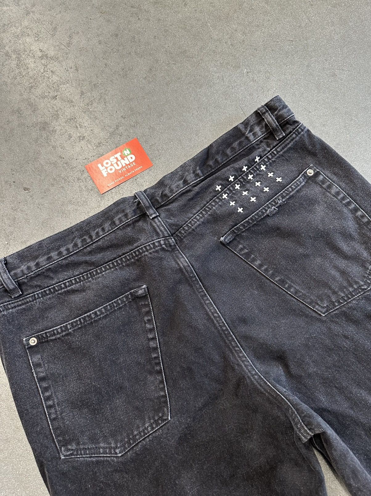 Ksubi Ksubi Anti K Noir Distressed Denim Pants Size US 38 / EU 54 - 11 Thumbnail