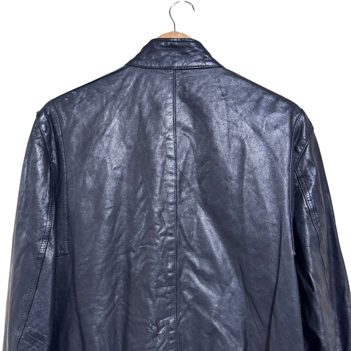Dolce & Gabbana Vintage Dolce & Gabbana Black Leather Jacket Multipocket Size US M / EU 48-50 / 2 - 8 Thumbnail