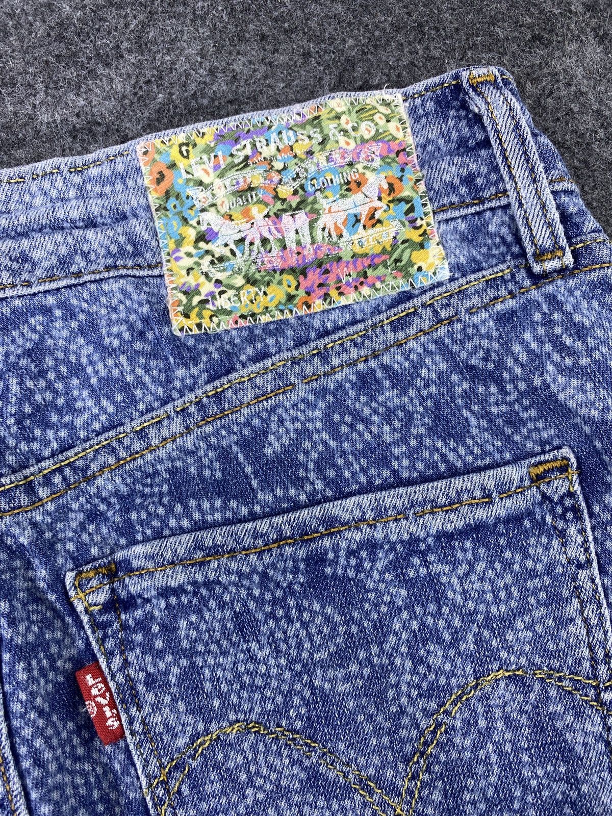 Jean Liberty X Levis Paislee High Rise Ankle Skinny Jeans - J1005 Size 27" / US 4 / IT 40 - 12 Thumbnail