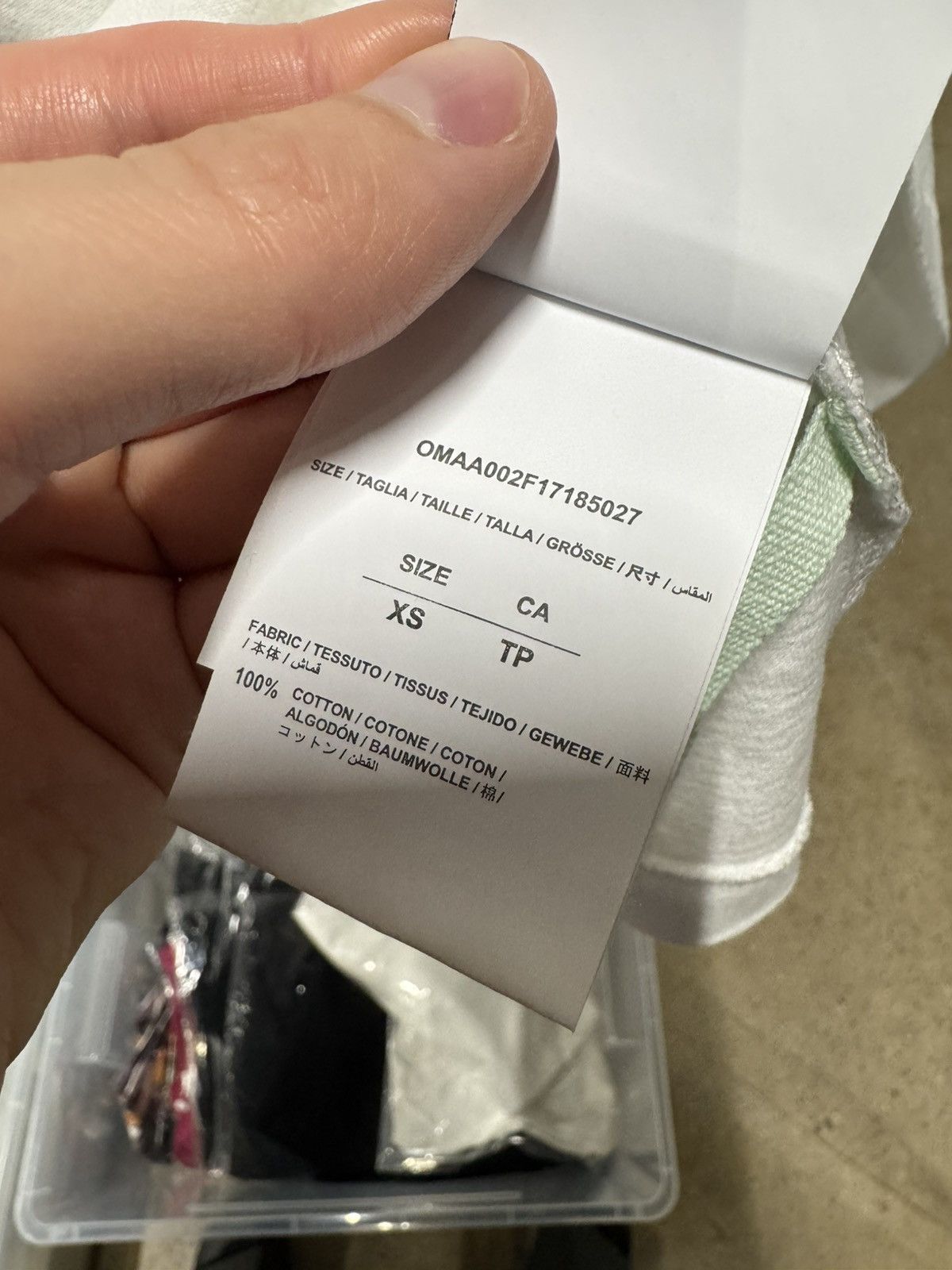 Off-White Off-White Logo T-Shirt NEW 500$ Size US XS / EU 42 / 0 - 5 Thumbnail
